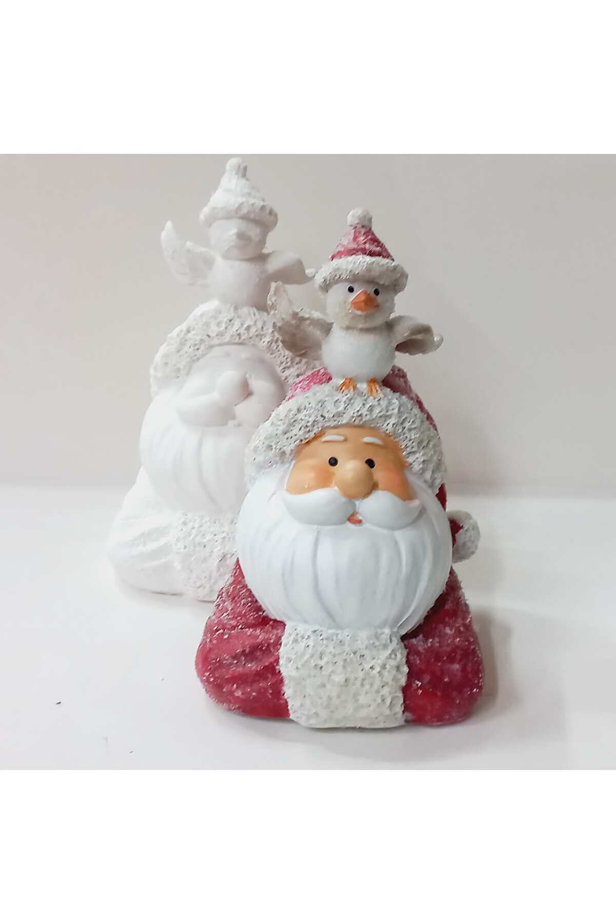 Kalıpcınızburada Kuşlu Noel Baba Blblo Si̇li̇kon Kalıp - K7713