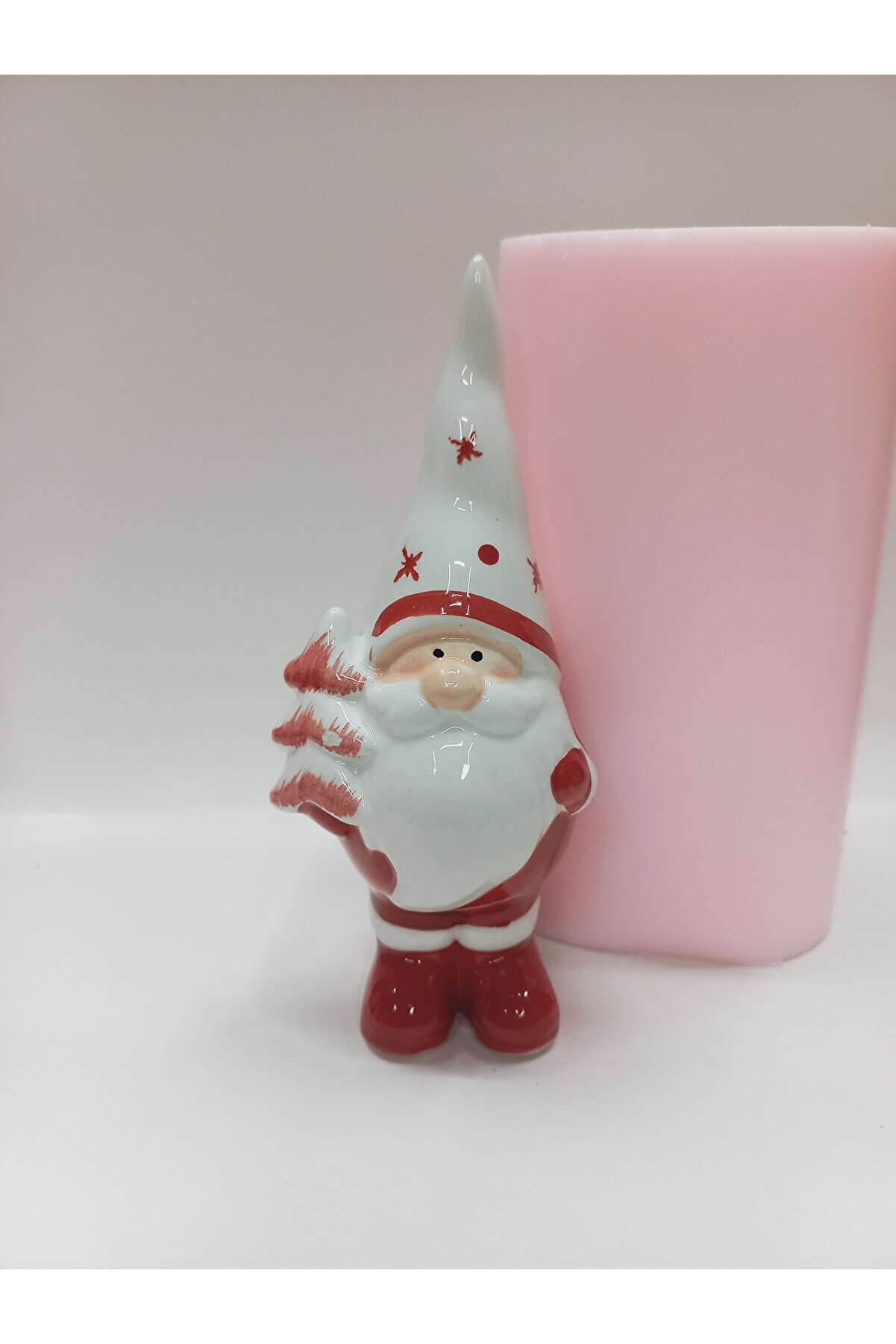 Kalıpcınızburada Noel Baba Bi̇blo Si̇li̇kon Kalıp