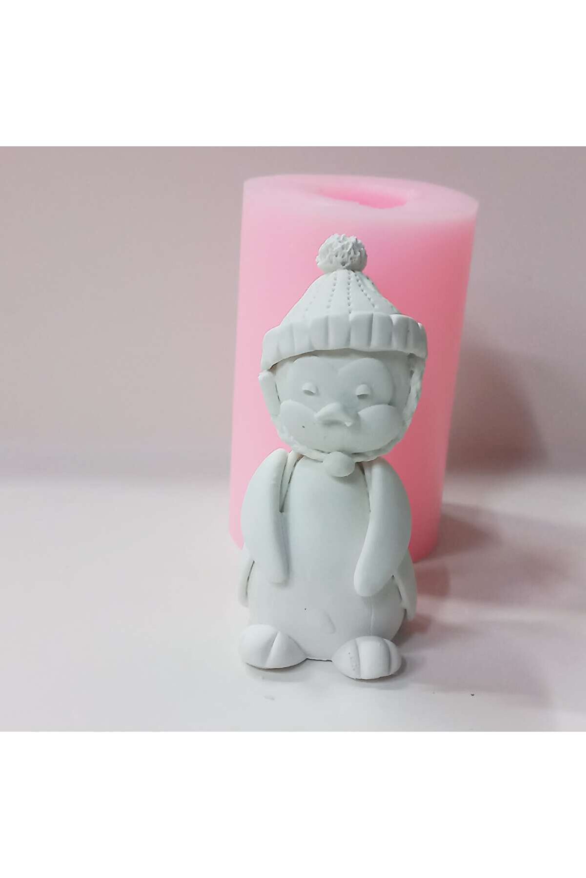 Kalıpcınızburada Penguen Bi̇blo -2  Si̇li̇kon Kalıp - K7825