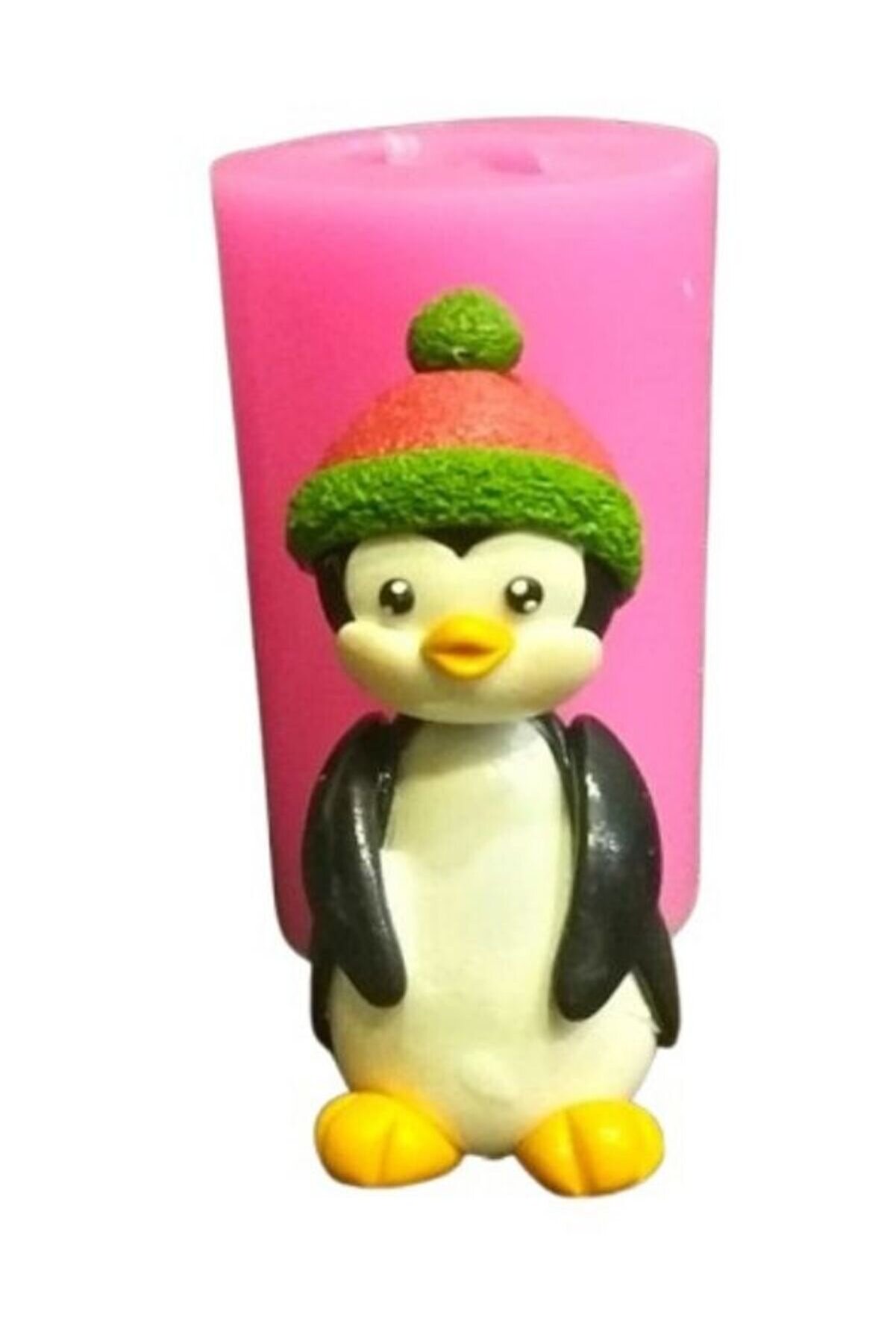 Kalıpcınızburada Penguen Bi̇blo -3  Si̇li̇kon Kalıp - K7826