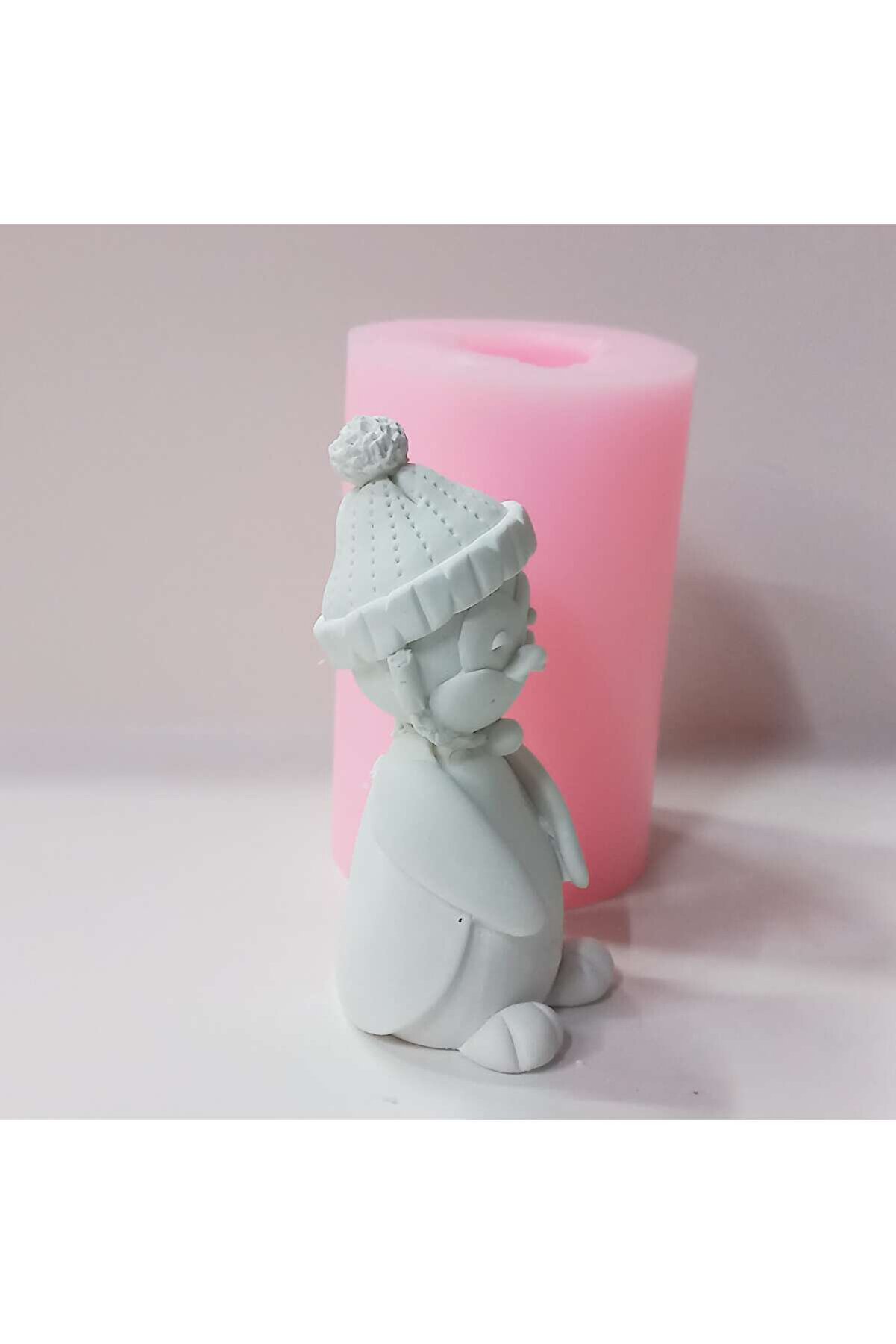 Kalıpcınızburada Penguen Bi̇blo -2  Si̇li̇kon Kalıp - K7825