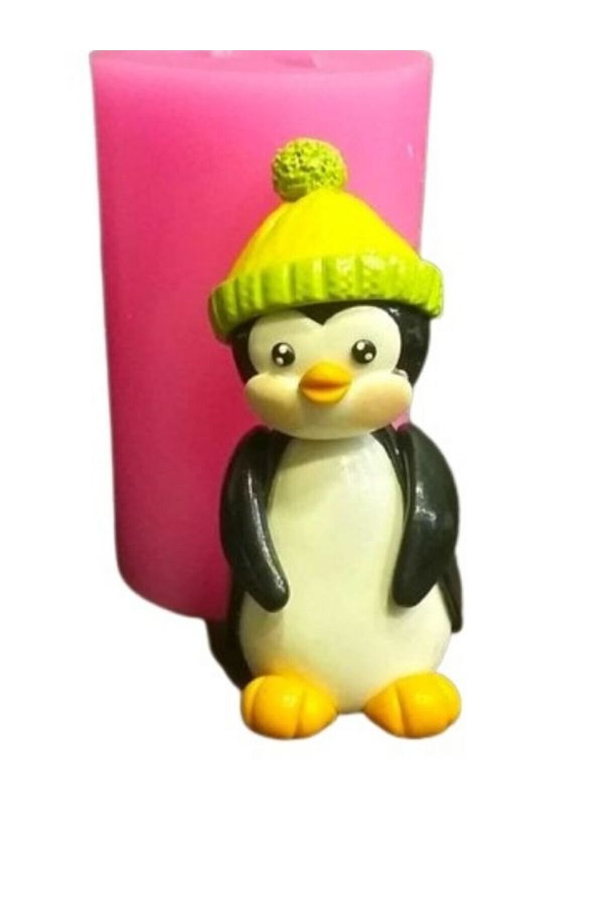 Kalıpcınızburada Penguen Bi̇blo -1  Si̇li̇kon Kalıp -