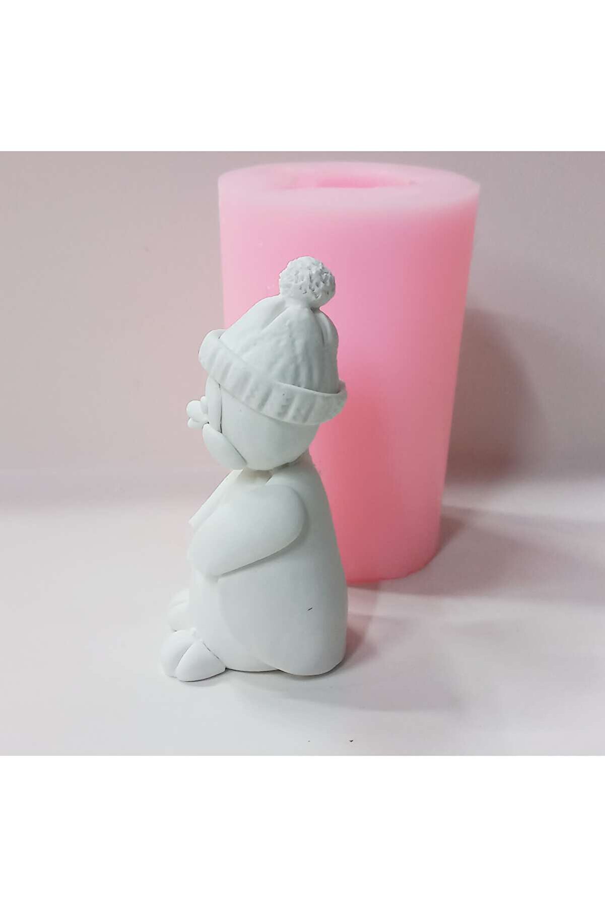 Kalıpcınızburada Penguen Bi̇blo -1  Si̇li̇kon Kalıp -