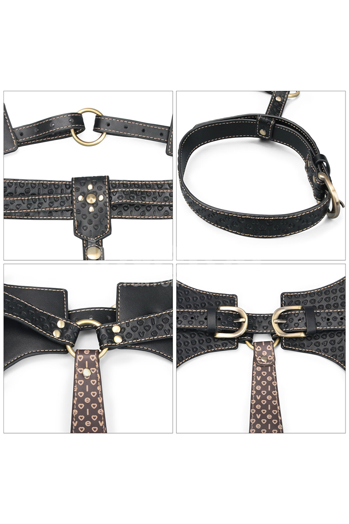 Meyrabest Lovetoy Rebelli̇on Rei̇gn Full Body Harness Tam V&uuml;cut Kemeri̇