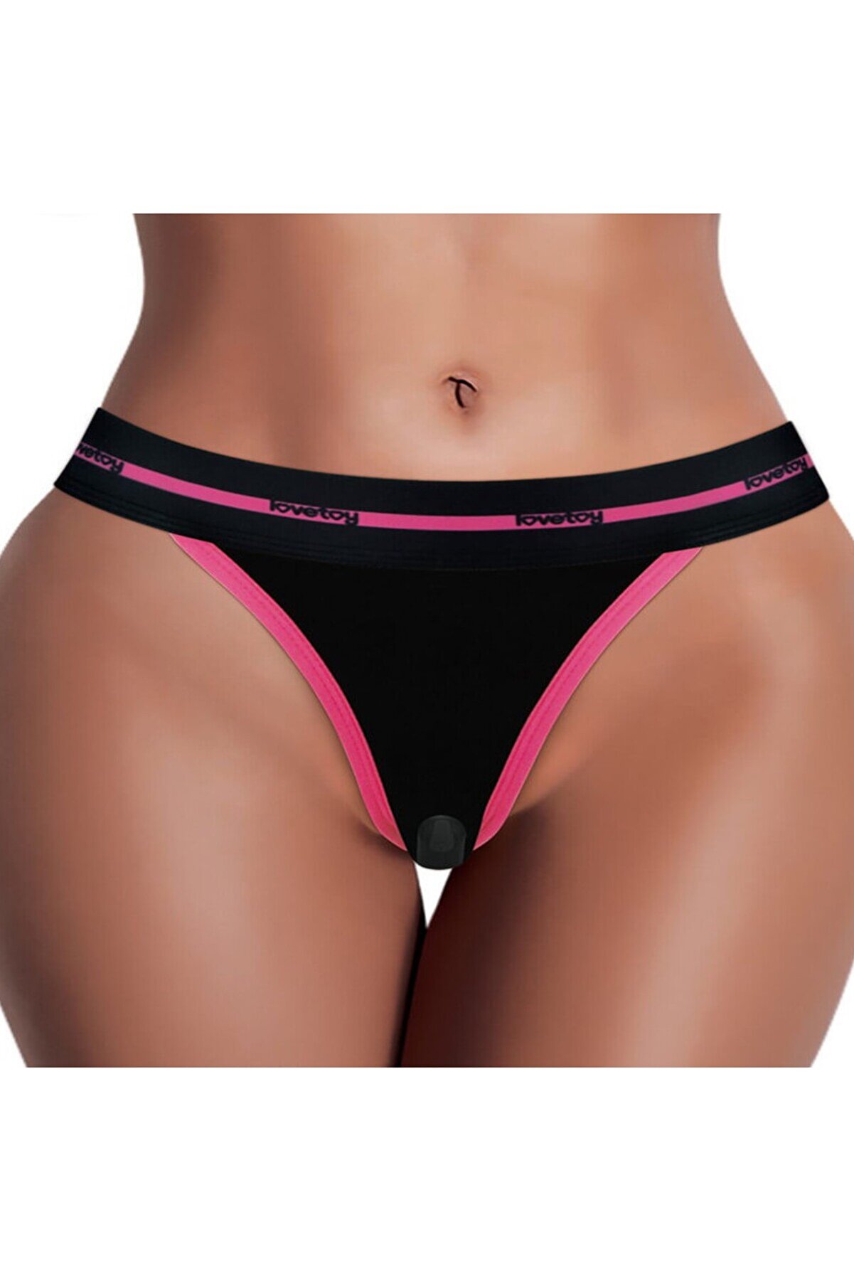 Lovetoy Xs/S Pri̇nted Vi̇brati̇ng Panti̇es Uzaktan Kumandalı Gi̇yi̇lebi̇li̇r Vi̇brat&ouml;r-Black