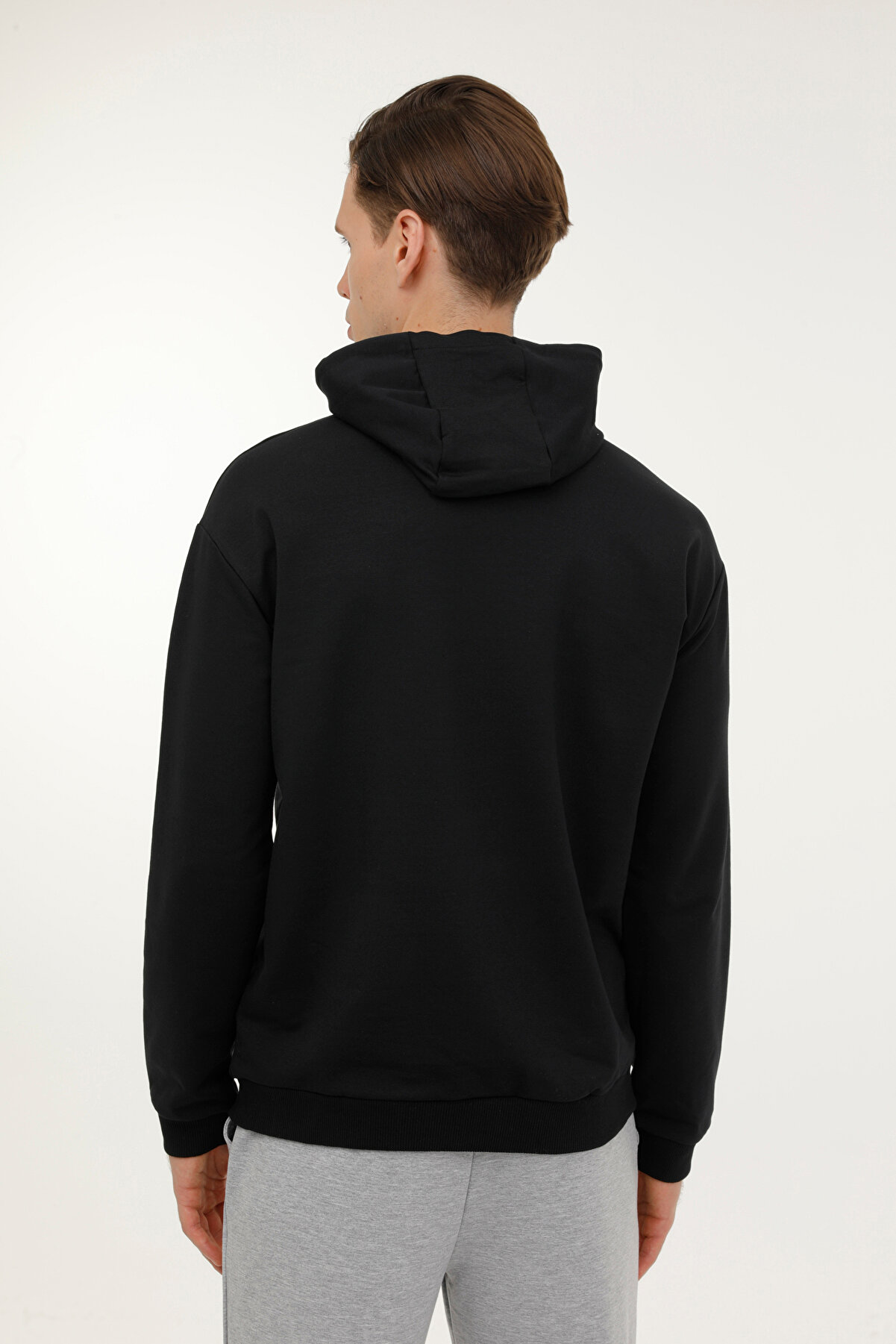 Ki̇neti̇x M-Sn88 Bsc Hoodıe 3Fx Si̇yah Erkek Sweatshi̇rt