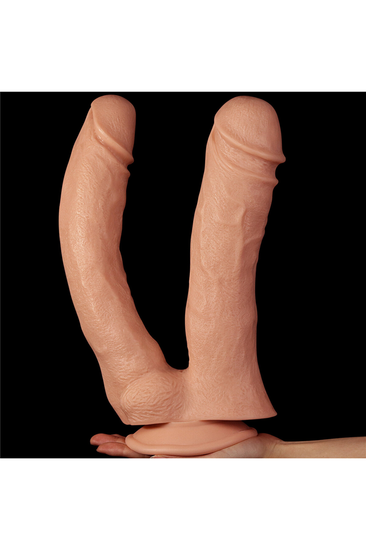 Meyrabest Lovetoy 12   Reali̇sti̇c Mega Double Di̇ldo