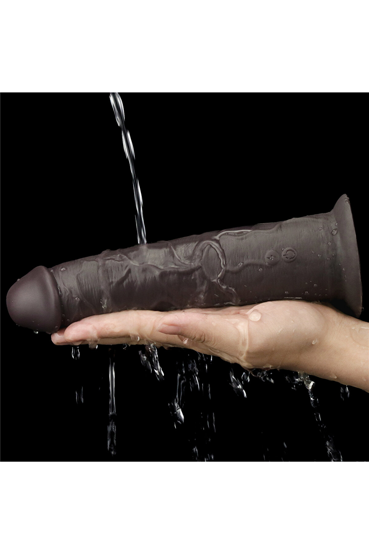 Meyrabest Hareketli̇ Uzaktan Kumandalı Ti̇treşi̇mli̇ Di̇ldo-Black