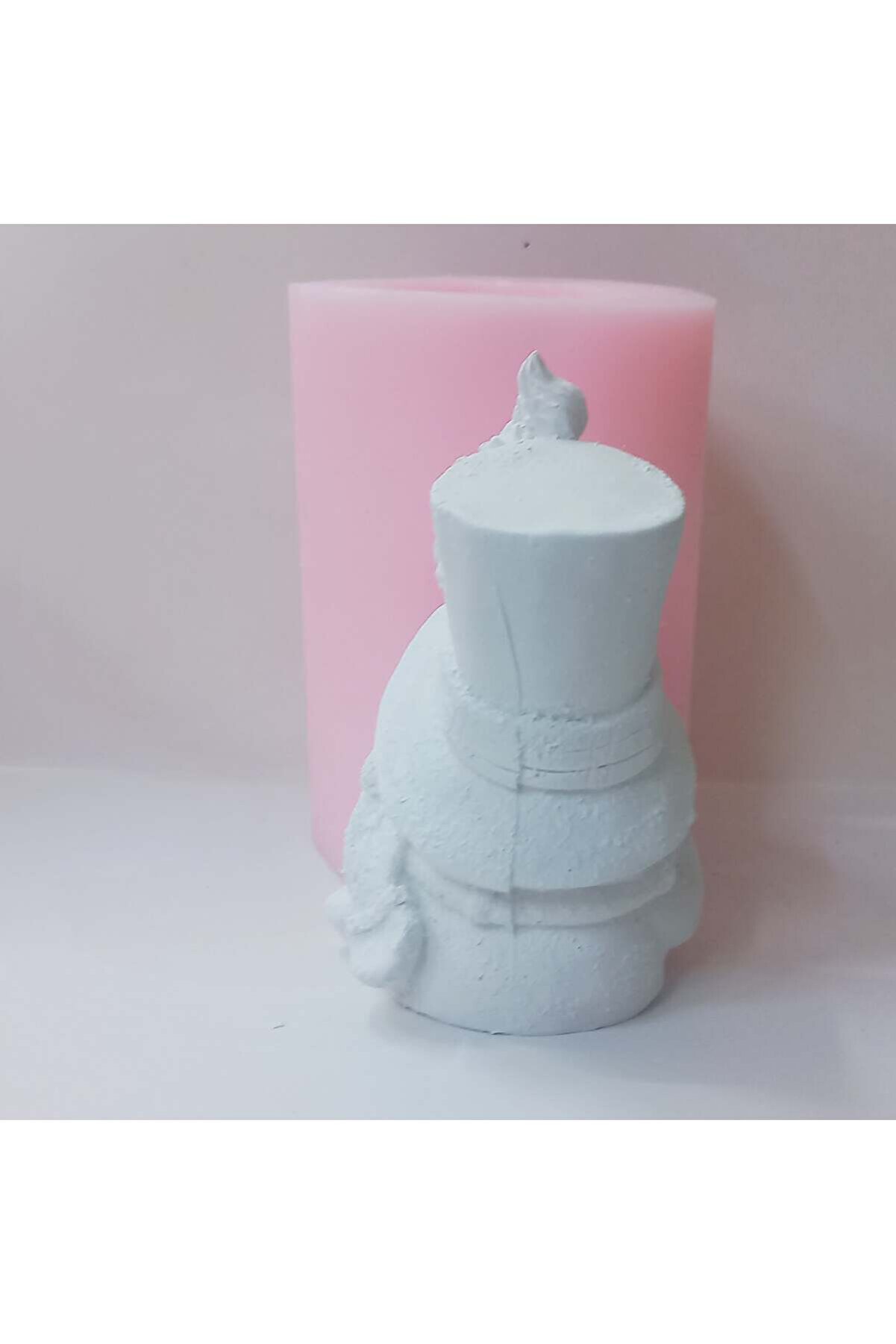 Kalıpcınızburada Si̇ncaplı  Penguen Bi̇blo Si̇li̇kon Kalıp  -K7712