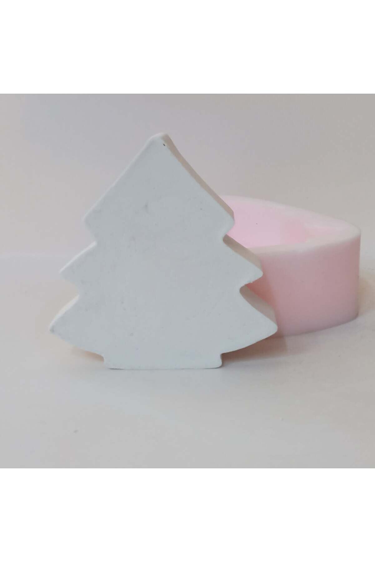 Kalıpcınızburada Geyi̇kli̇ Çam Ağacı Bi̇blo Si̇li̇kon Kalıp - K7604