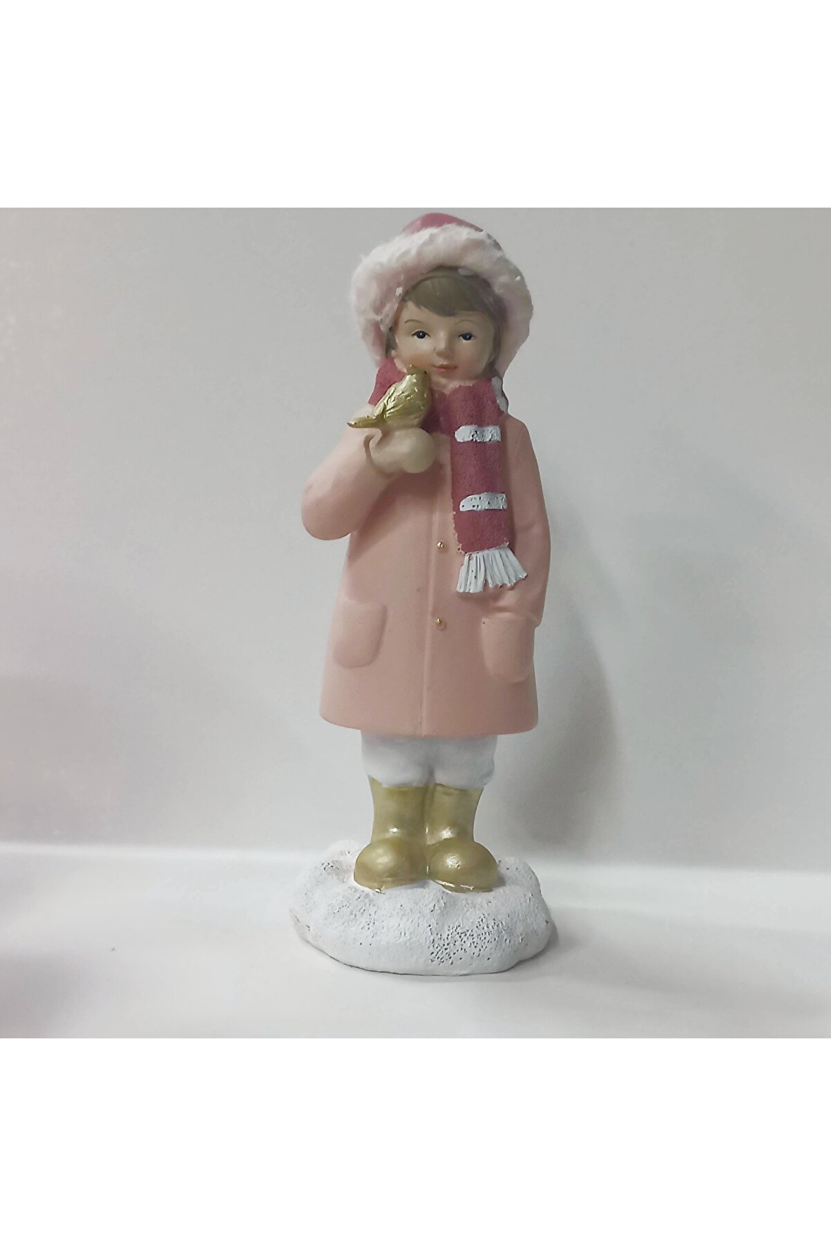 Kalıpcınızburada Kuşlu Noel Kız Si̇li̇kon Kalıp -K7678