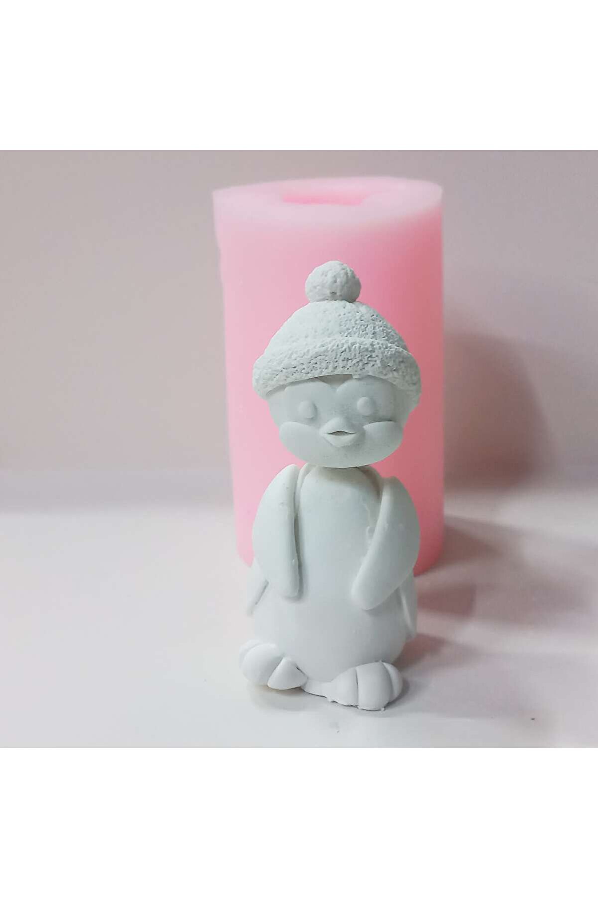 Kalıpcınızburada Penguen Bi̇blo -3  Si̇li̇kon Kalıp - K7826