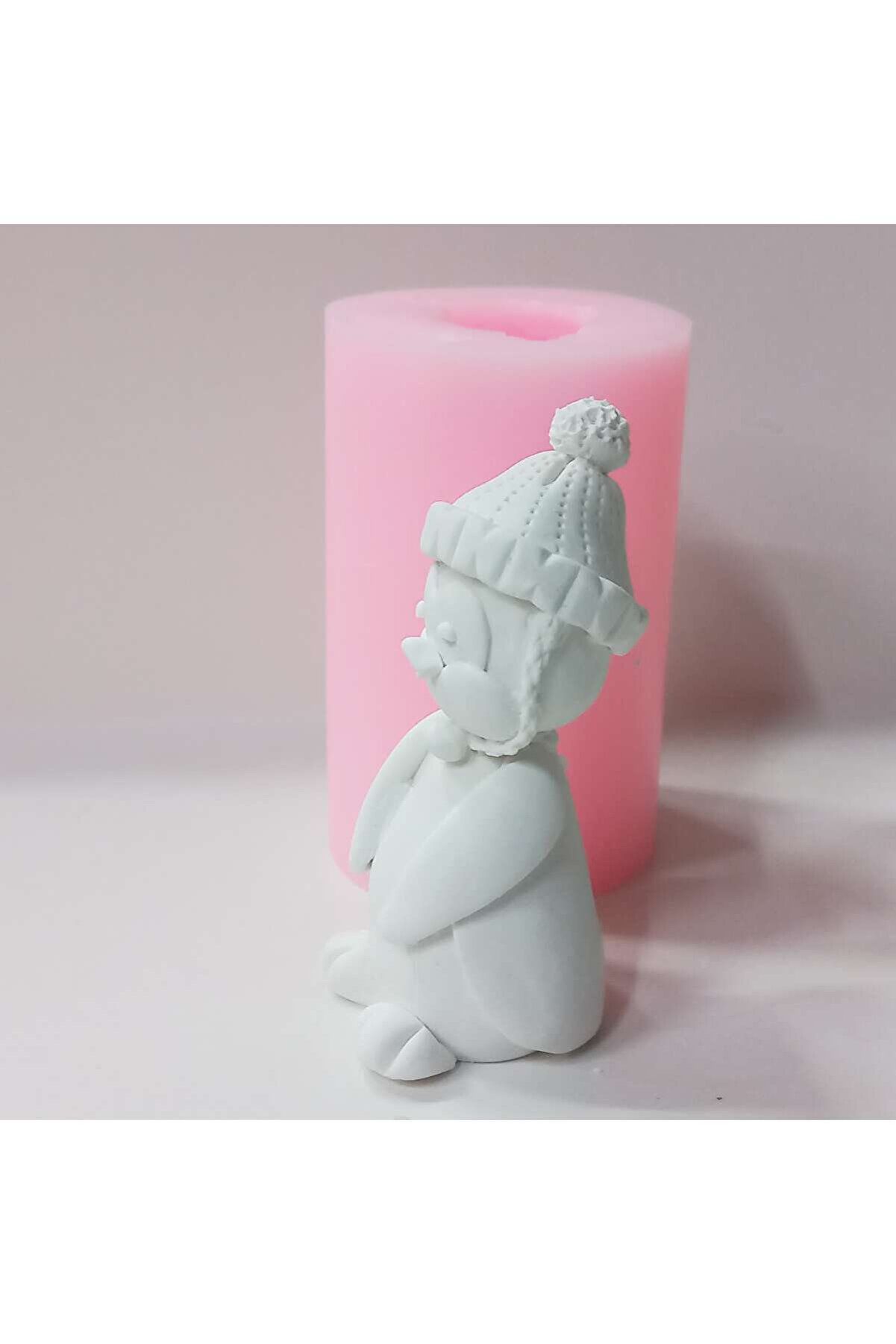 Kalıpcınızburada Penguen Bi̇blo -2  Si̇li̇kon Kalıp - K7825