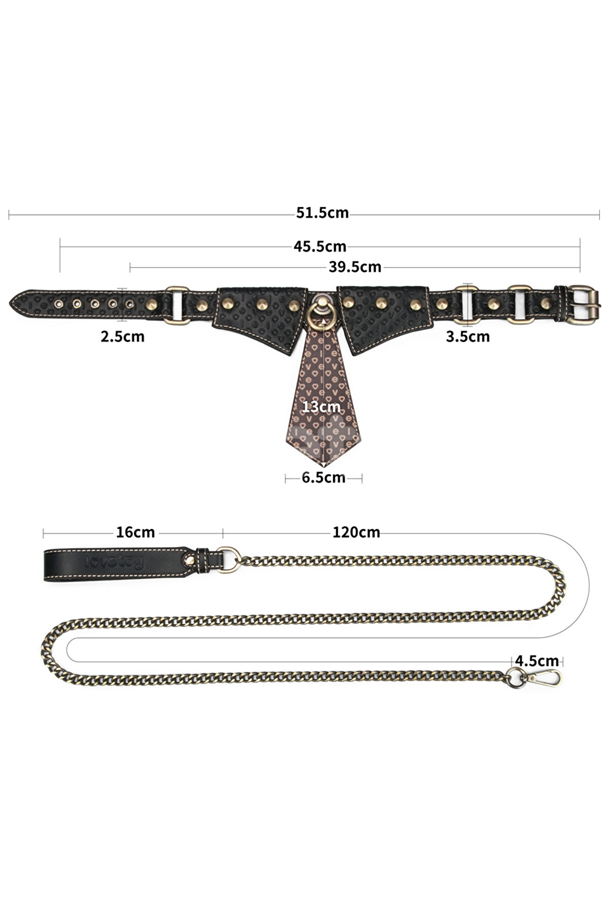 Meyrabest Lovetoy Rebelli̇on Rei̇gn Collar Tasma