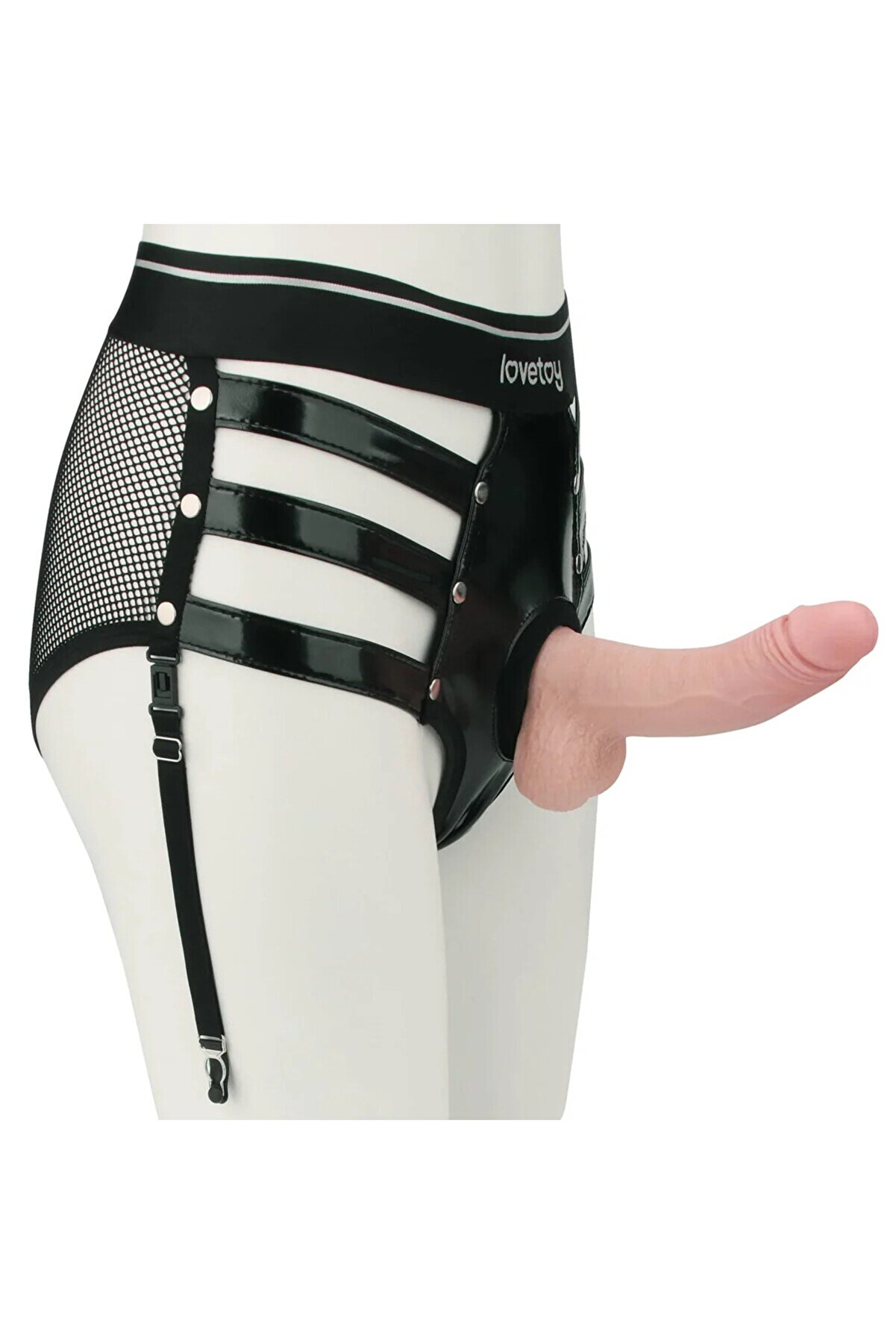 Meyrabest Lovetoy Rebelli̇on Rei̇gn Iconi̇c Harness Strap On Set (Xs/S) Strap On Kemeri̇