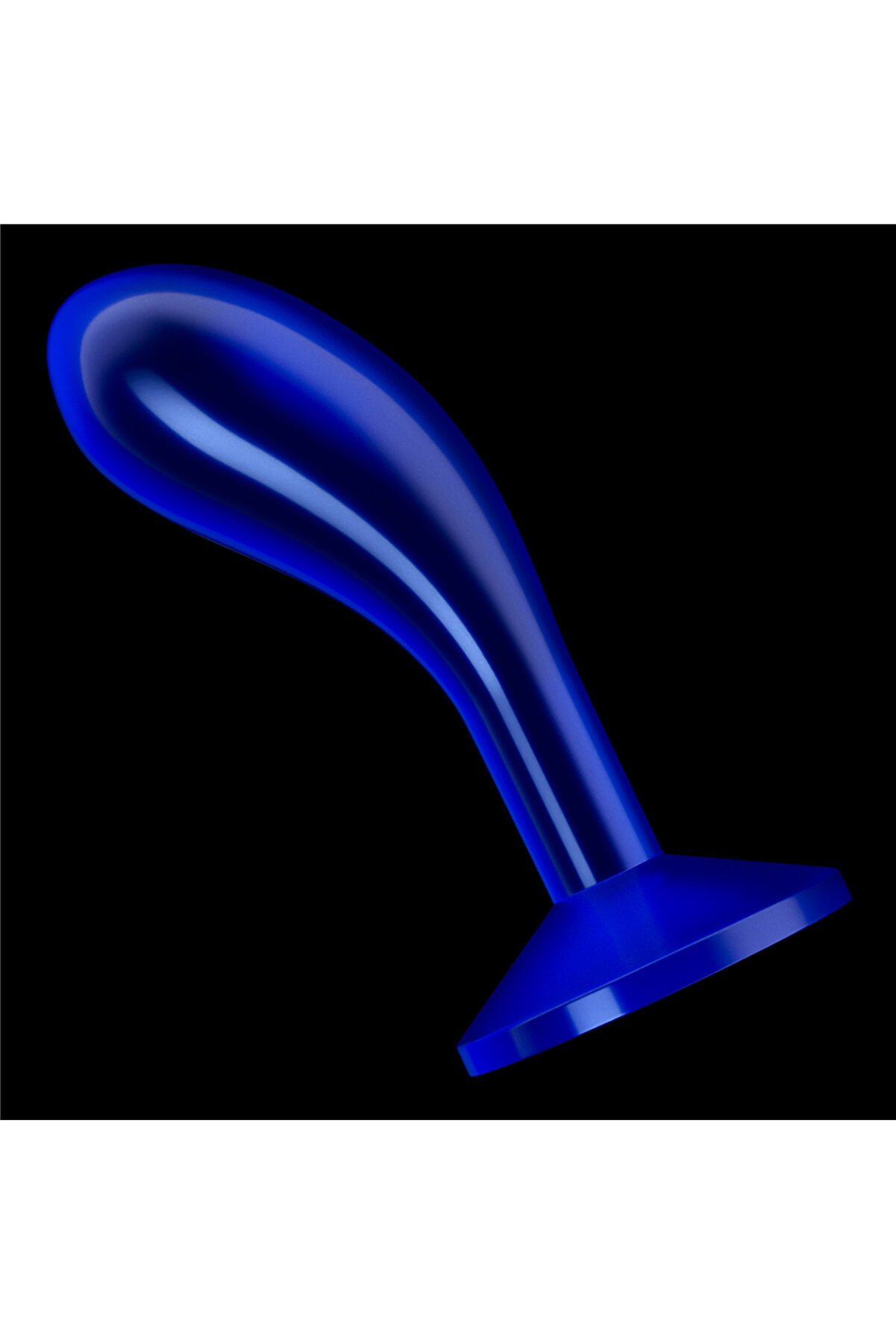 Meyrabest Lovetoy Flawless Clear Prostate Plug 6.0   Blue Butt Plug