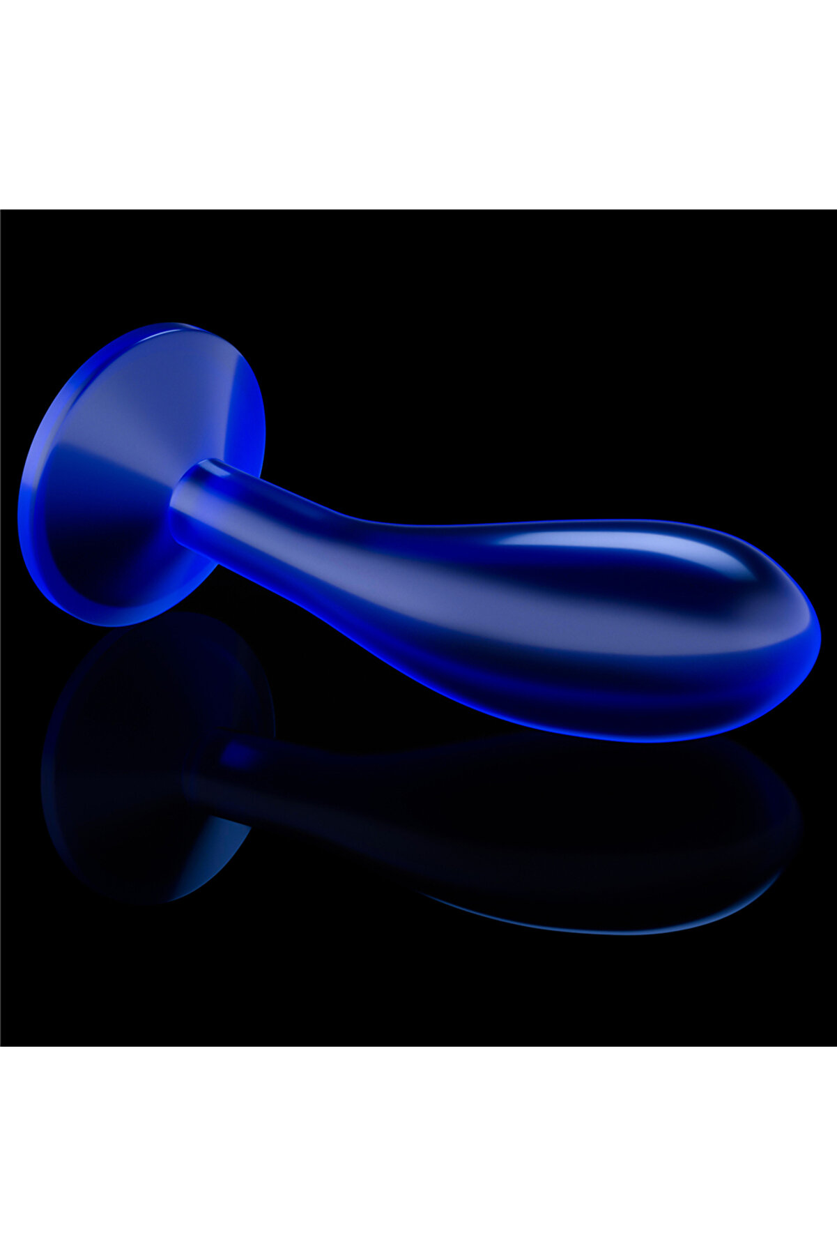 Meyrabest Lovetoy Flawless Clear Prostate Plug 6.0   Blue Butt Plug