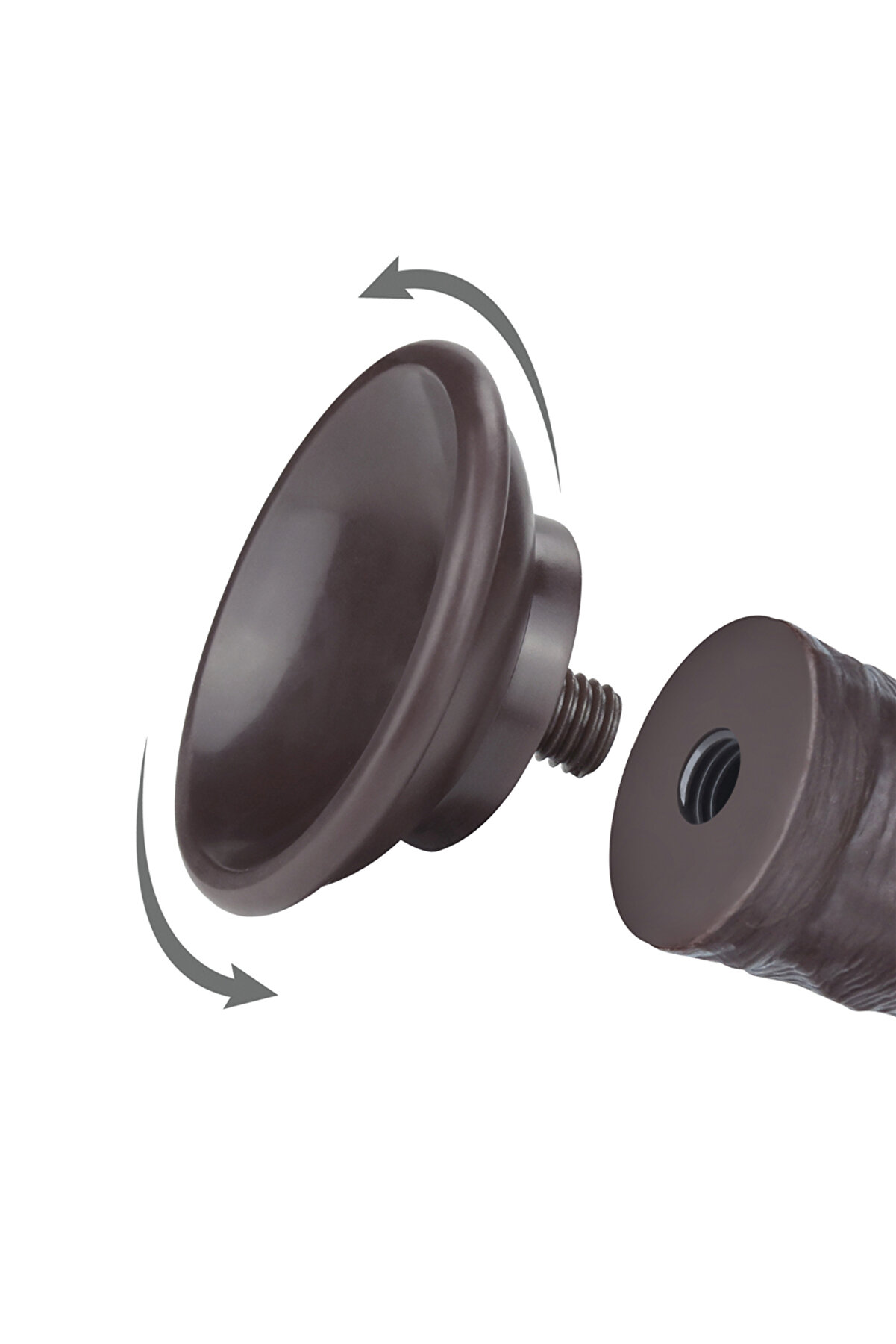 Meyrabest 8   Sli̇di̇ng Ski̇n Dual Layer Dong Black Di̇ldo