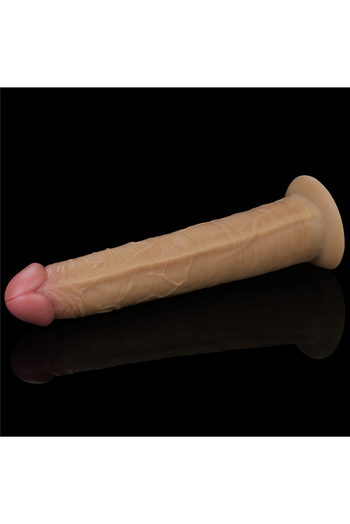 Meyrabest Dual Layered Plati̇num Si̇li̇cone Rotator Hareketli̇ Uzaktan Kumandalı Ti̇treşi̇mli̇ Di̇ldo