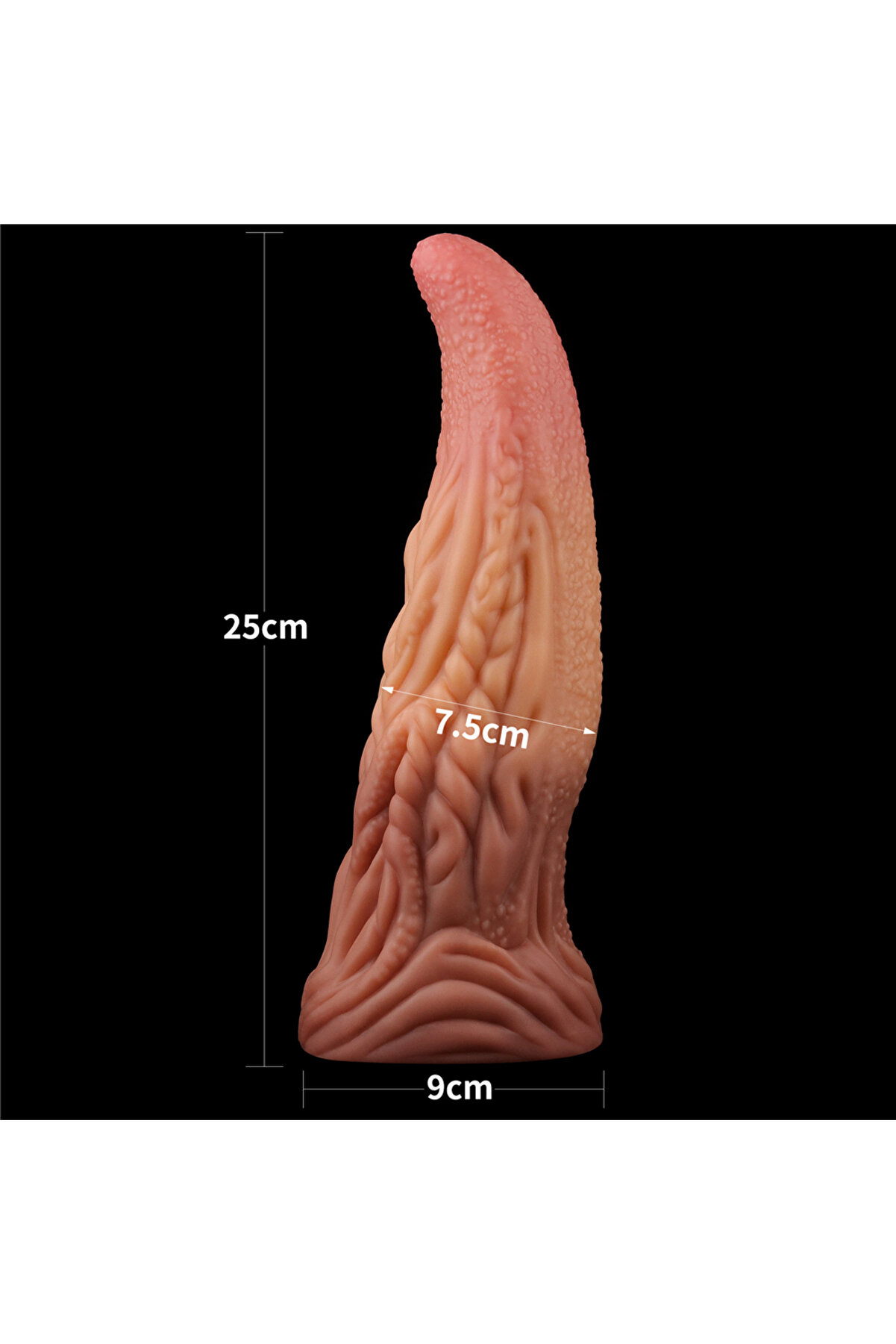 Meyrabest Lovetoy 10   Dual Layered Plati̇num Si̇li̇cone Horse Di̇ck Di̇ldo