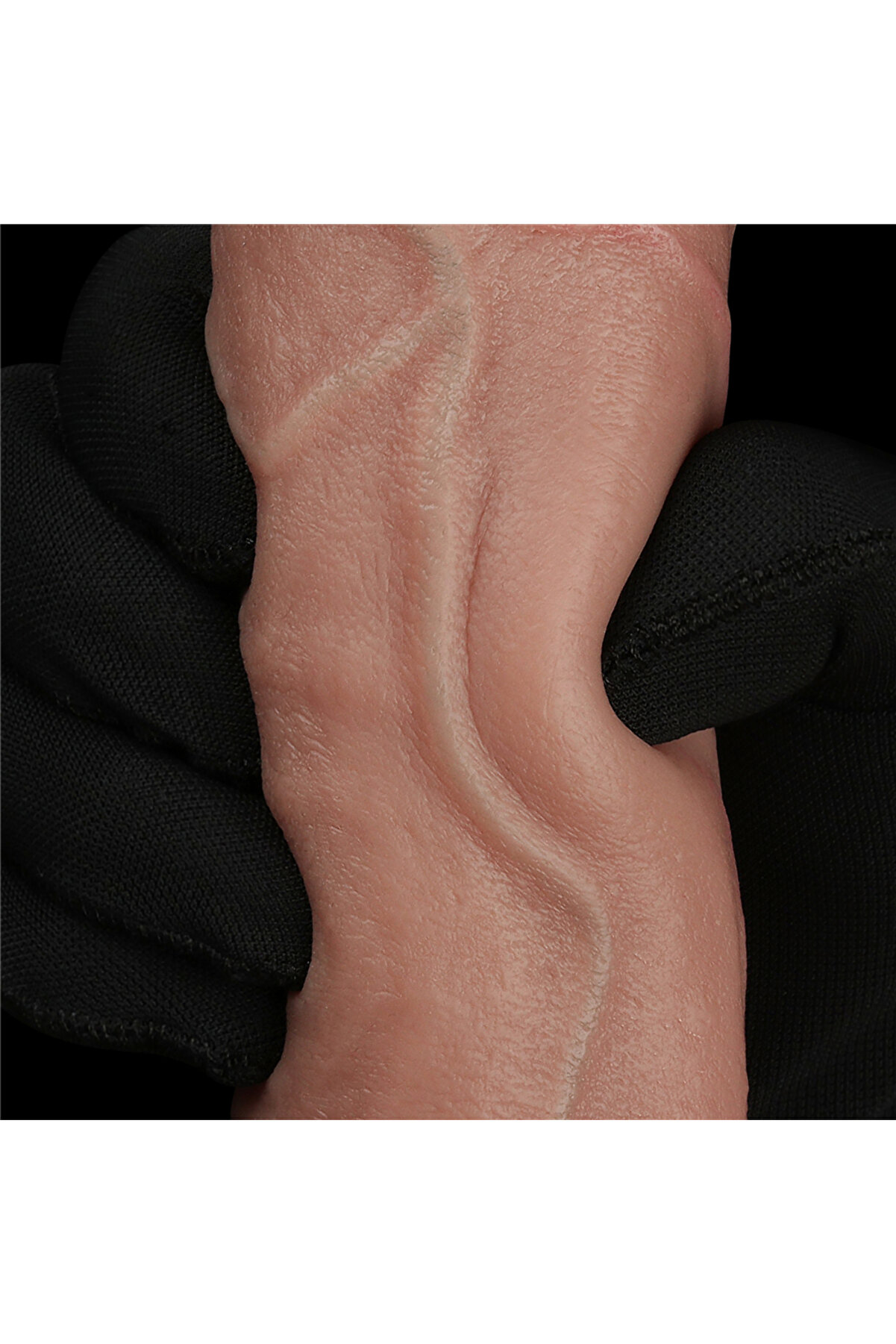 Meyrabest Lovetoy Belden Bağlamalı 23,5Cm &Ccedil;i̇ft Katmanlı Si̇li̇kon Cock Strap On Di̇ldo