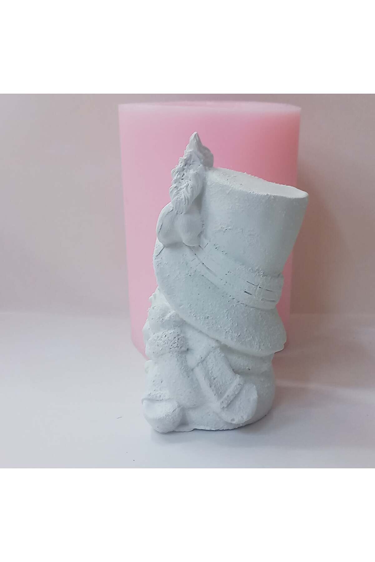 Kalıpcınızburada Si̇ncaplı  Penguen Bi̇blo Si̇li̇kon Kalıp  -K7712