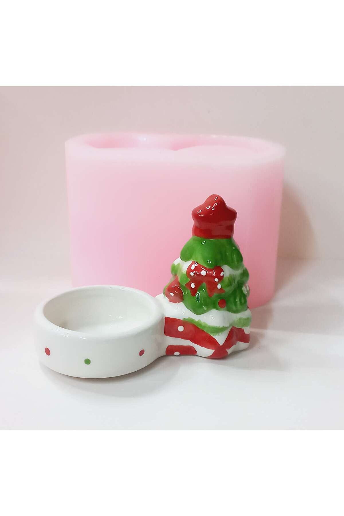 Kalıpcınızburada Çam Ağacı Teali̇gt Mumluk -