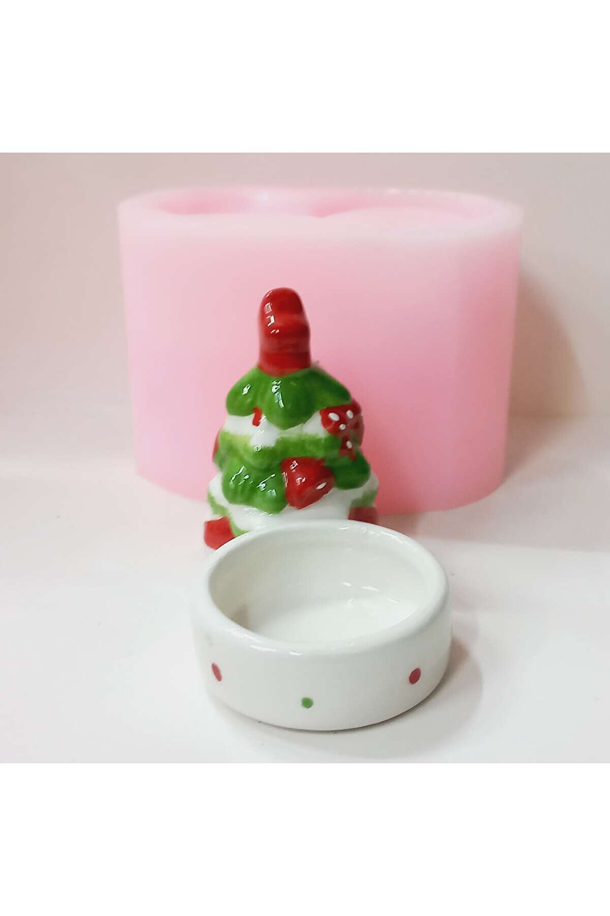 Kalıpcınızburada Çam Ağacı Teali̇gt Mumluk -