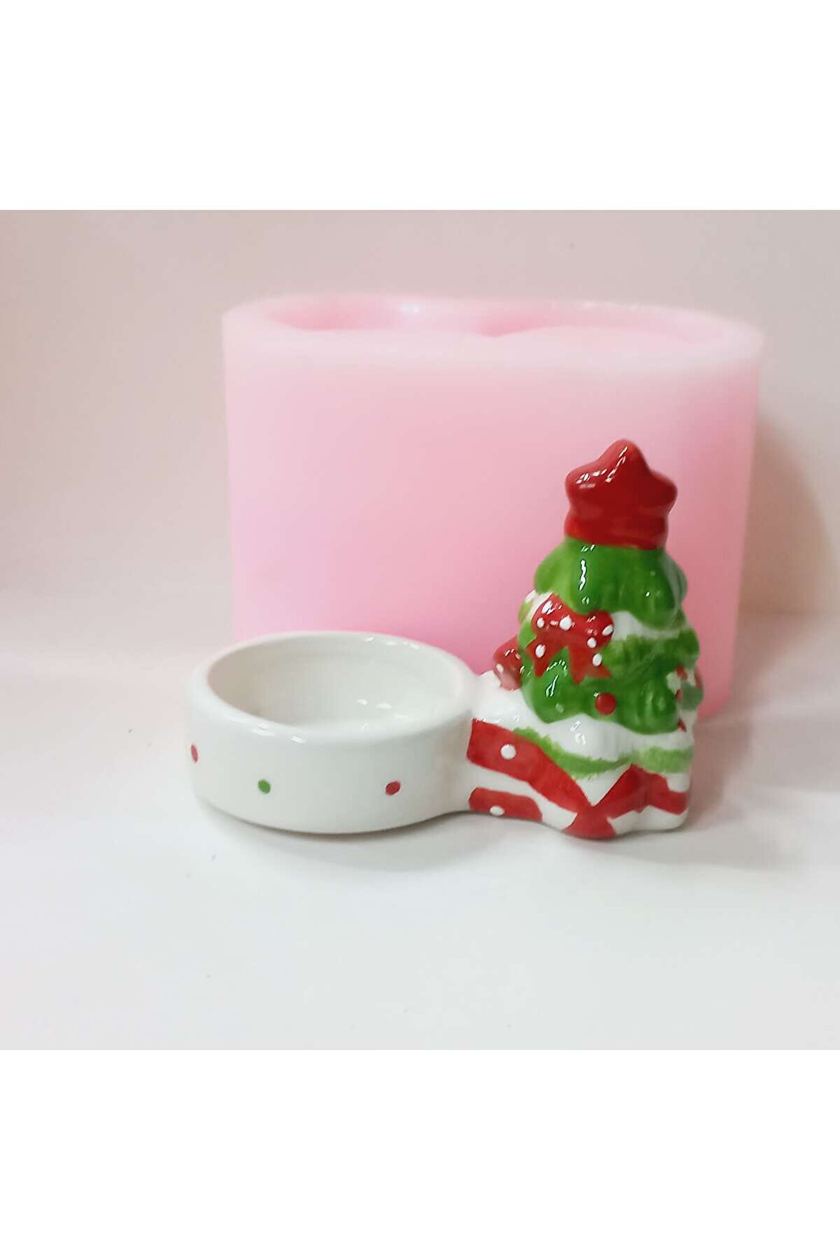 Kalıpcınızburada Çam Ağacı Teali̇gt Mumluk -