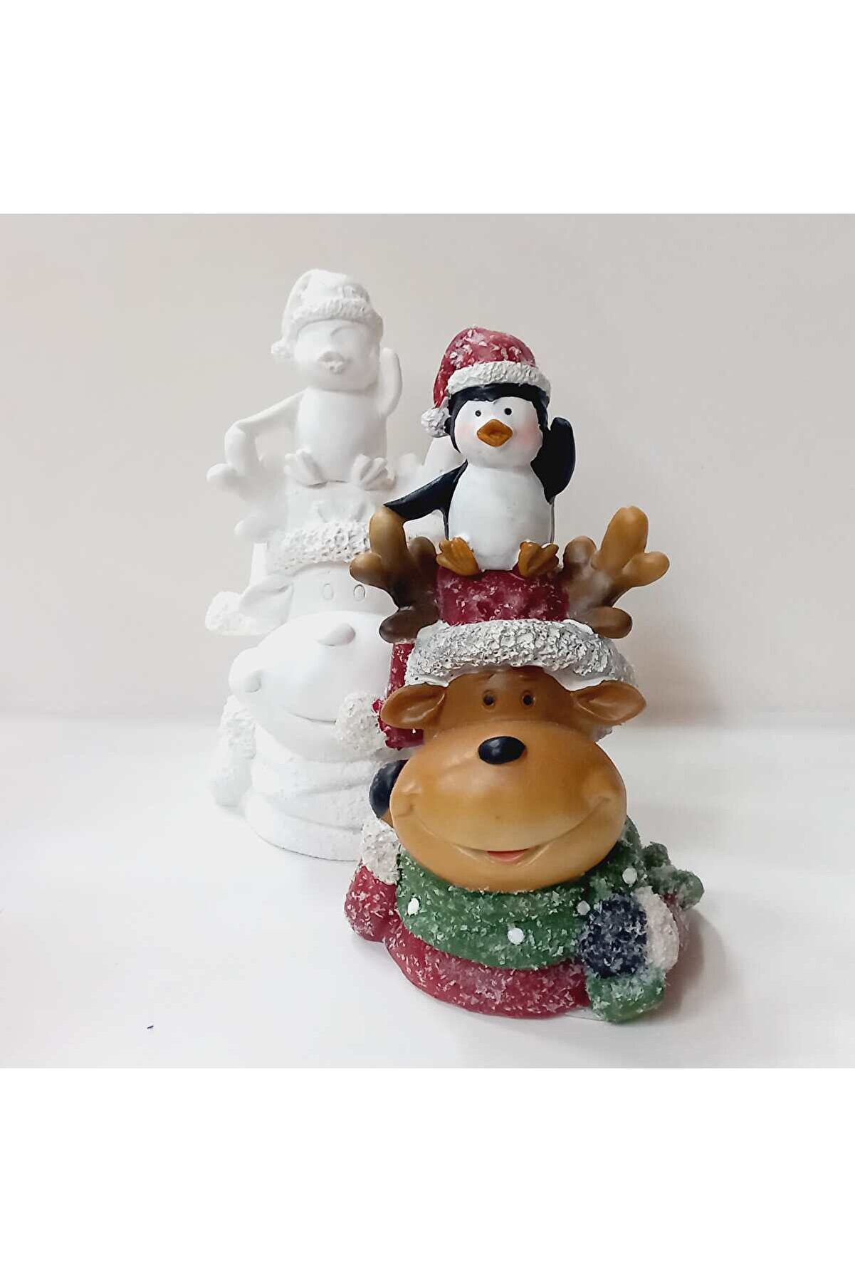 Kalıpcınızburada Penguenli̇ Geyi̇k Bi̇blo Si̇li̇kon Kalıp - K7711