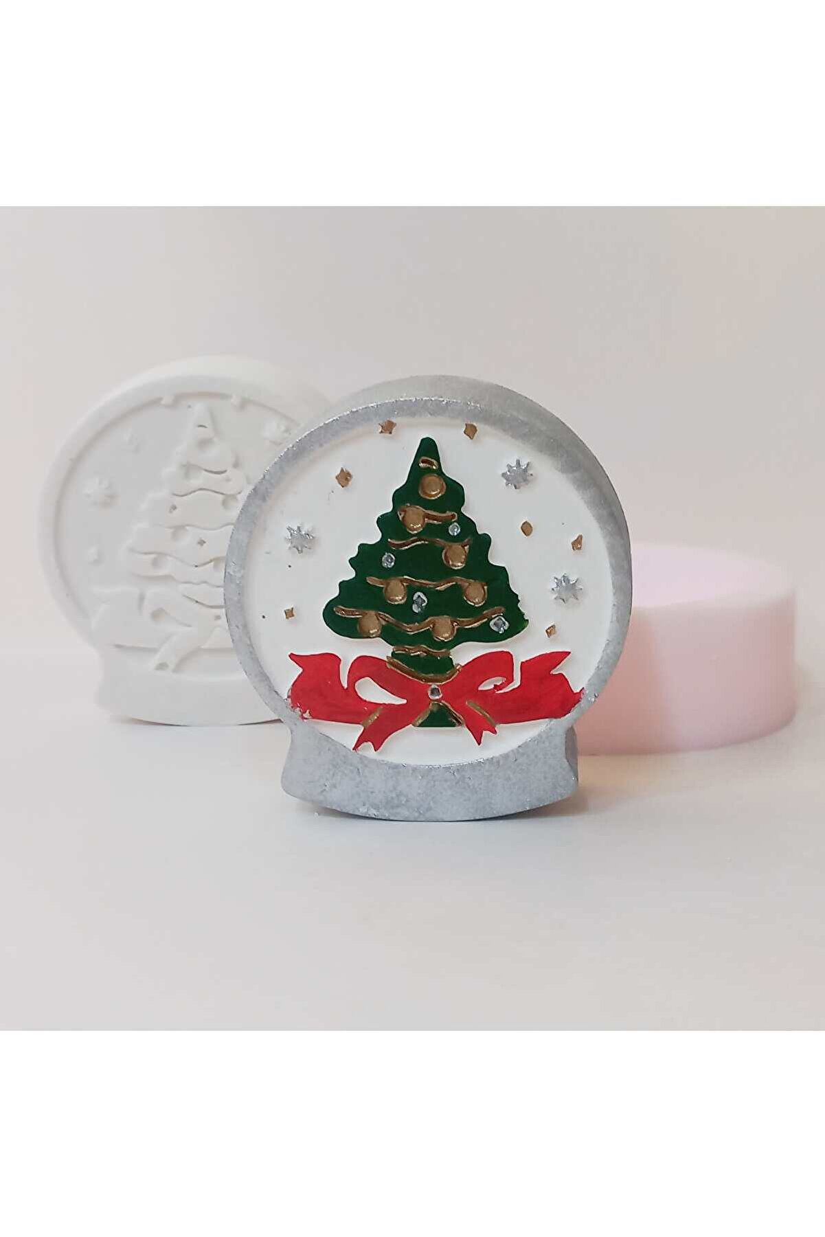 Kalıpcınızburada Çam Ağacı Bi̇blo Si̇li̇kon Kalıp -K7603