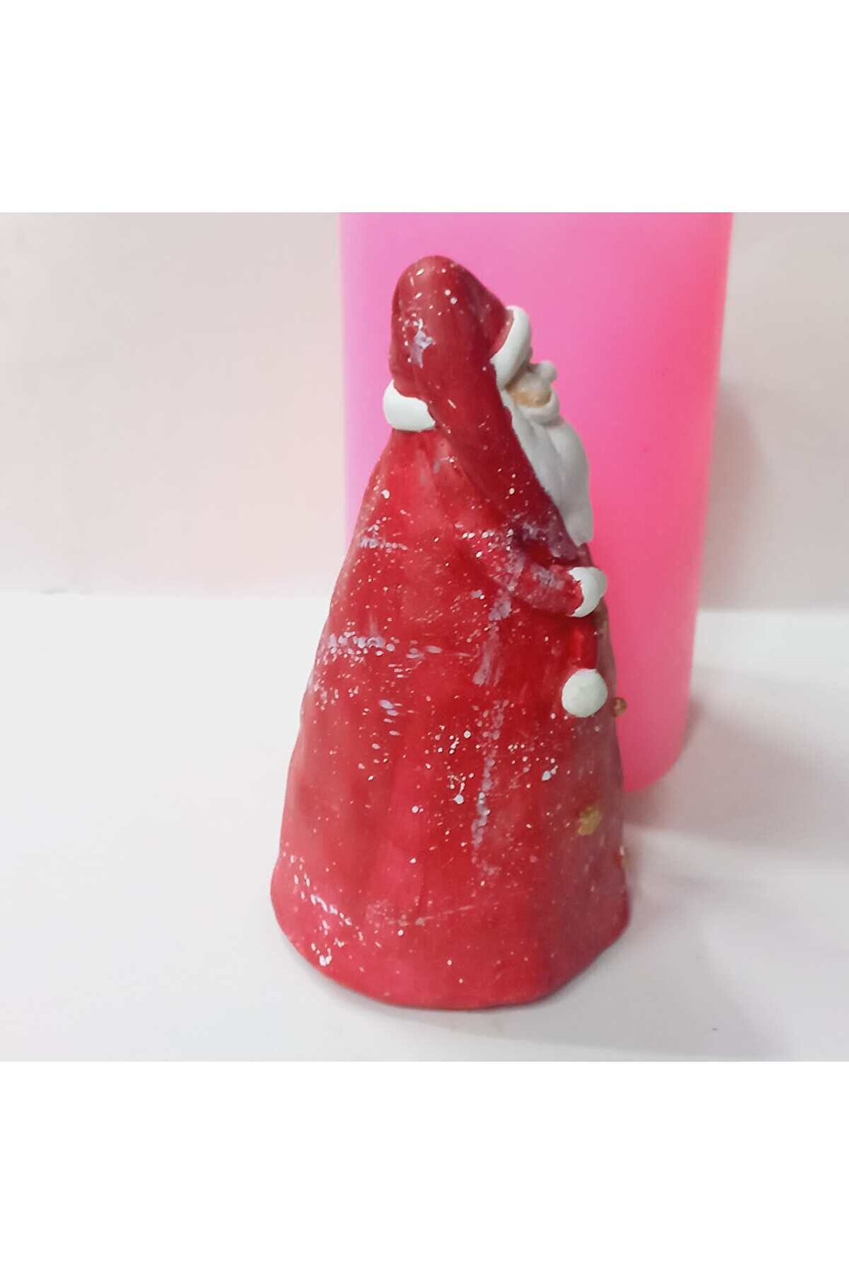 Kalıpcınızburada Bohçalı Noel Baba Bi̇blo Si̇li̇kon Kalıp - K7634