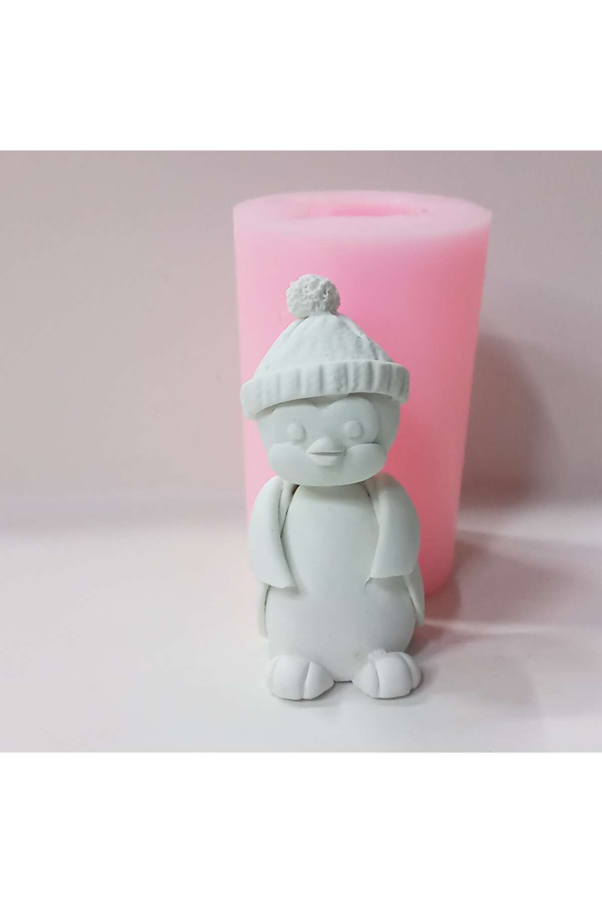 Kalıpcınızburada Penguen Bi̇blo -1  Si̇li̇kon Kalıp -