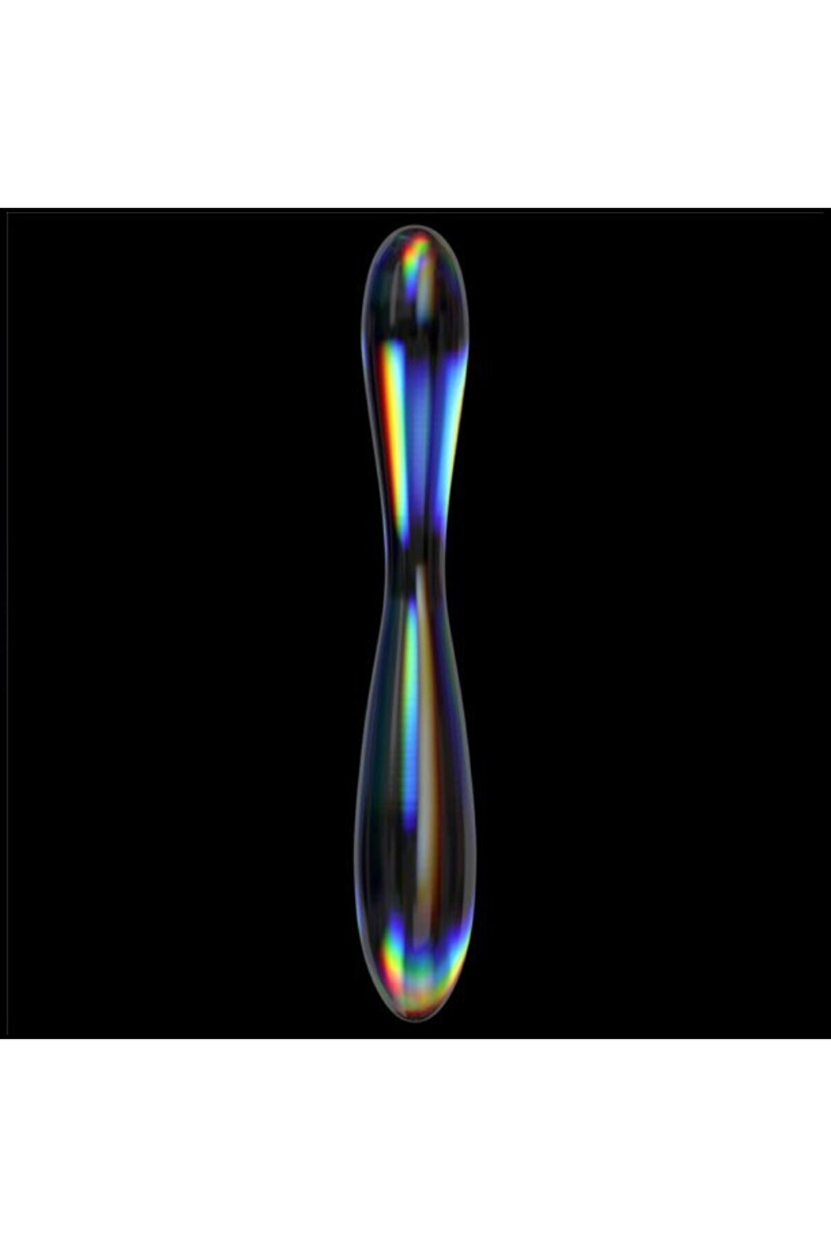 Meyrabest Twi̇li̇ght Gleam Glass Di̇ldo- Double Deli̇ght &Ccedil;i̇ft Taraflı Cam Di̇ldo