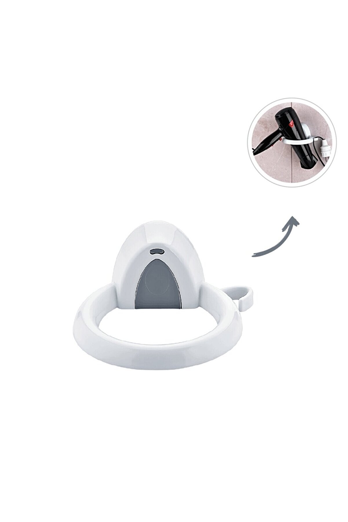 Go İthalat Plasti̇k Sa&ccedil; Kurutucu - F&ouml;n Maki̇ne Askısı Duvara Monte