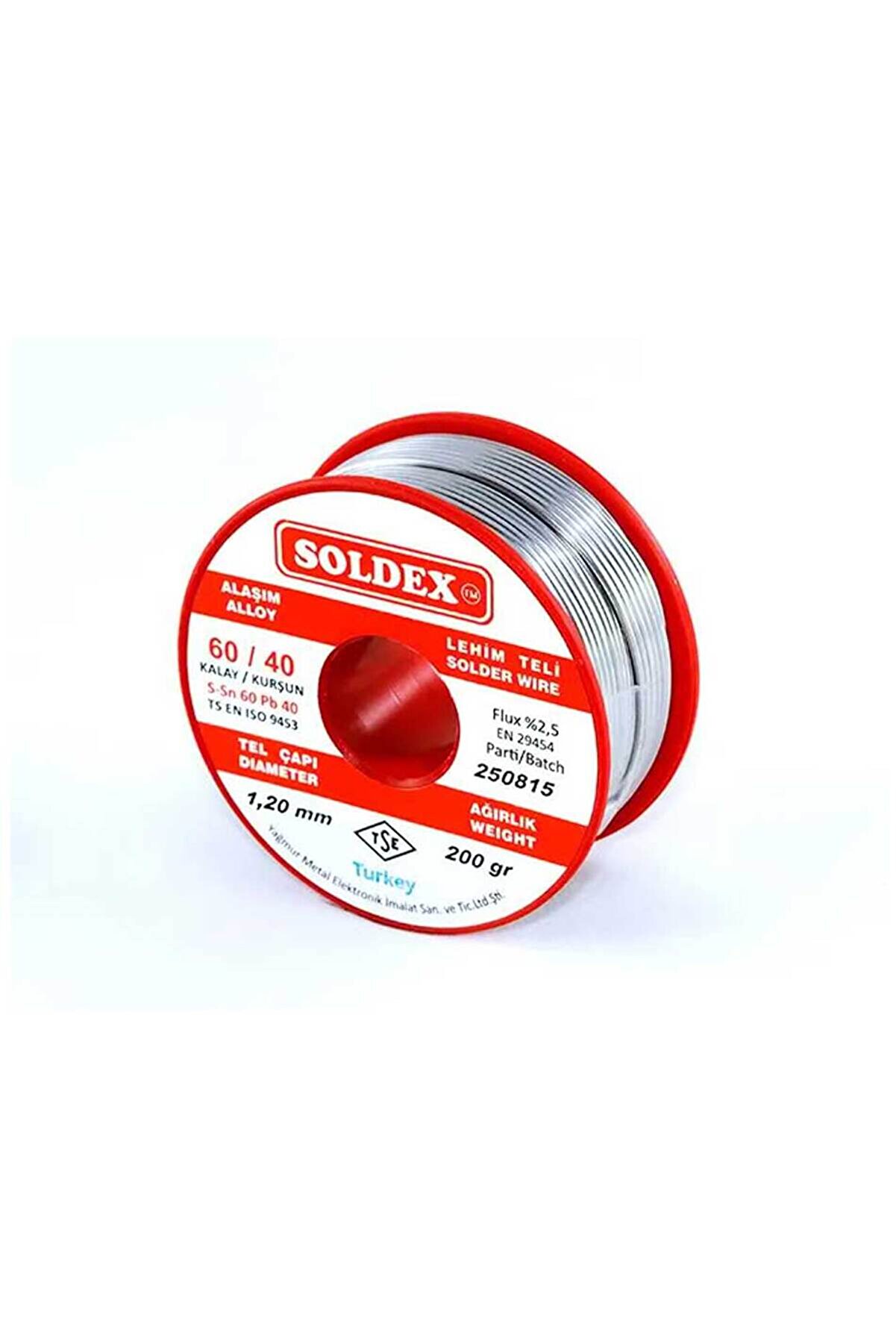 60-40 Lehi̇m Teli̇ 200 Gr 1,6 Mm - Sn60 / Pb40