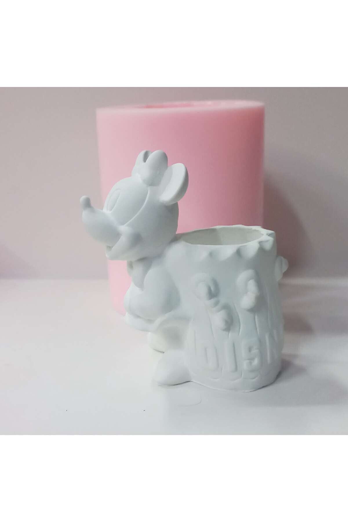 Kalıpcınızburada Sevi̇mli̇ Kız  Kalemli̇k  Si̇li̇kon Kalıp - K7872