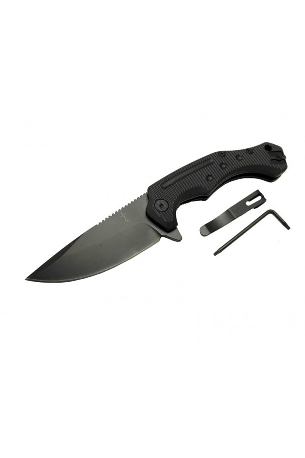 evimdeyokyok Zero Error 7-12 Black Çakı 22 Cm Manuel, Kemerlikli Tdrtr