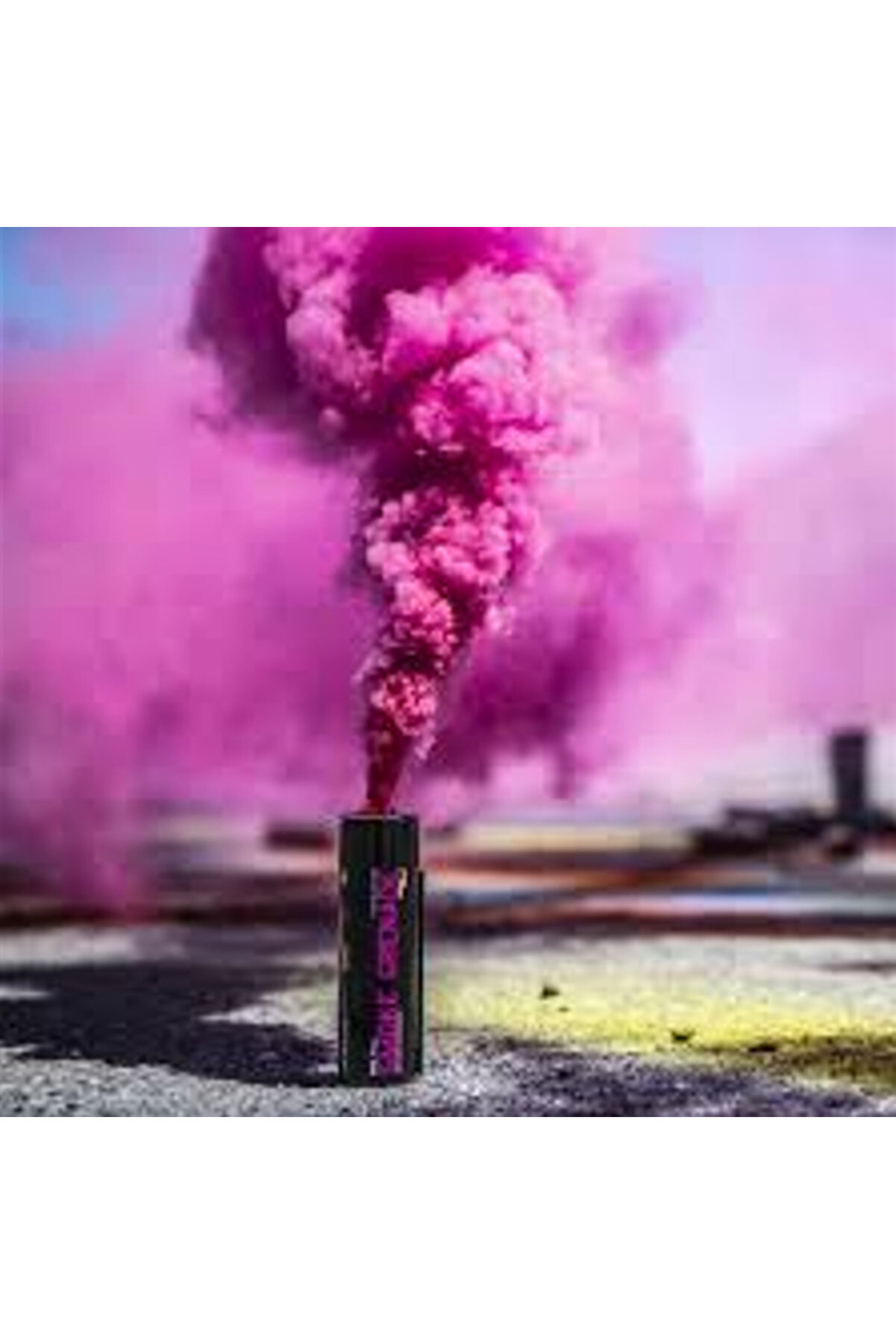 Ci̇nsi̇yet Beli̇rleme Dumanı Renkli̇ Duman Bombası Si̇s Bombasi̇1 Renkli̇ Parti̇ Malzemeleri̇ Pembe 1 Adet