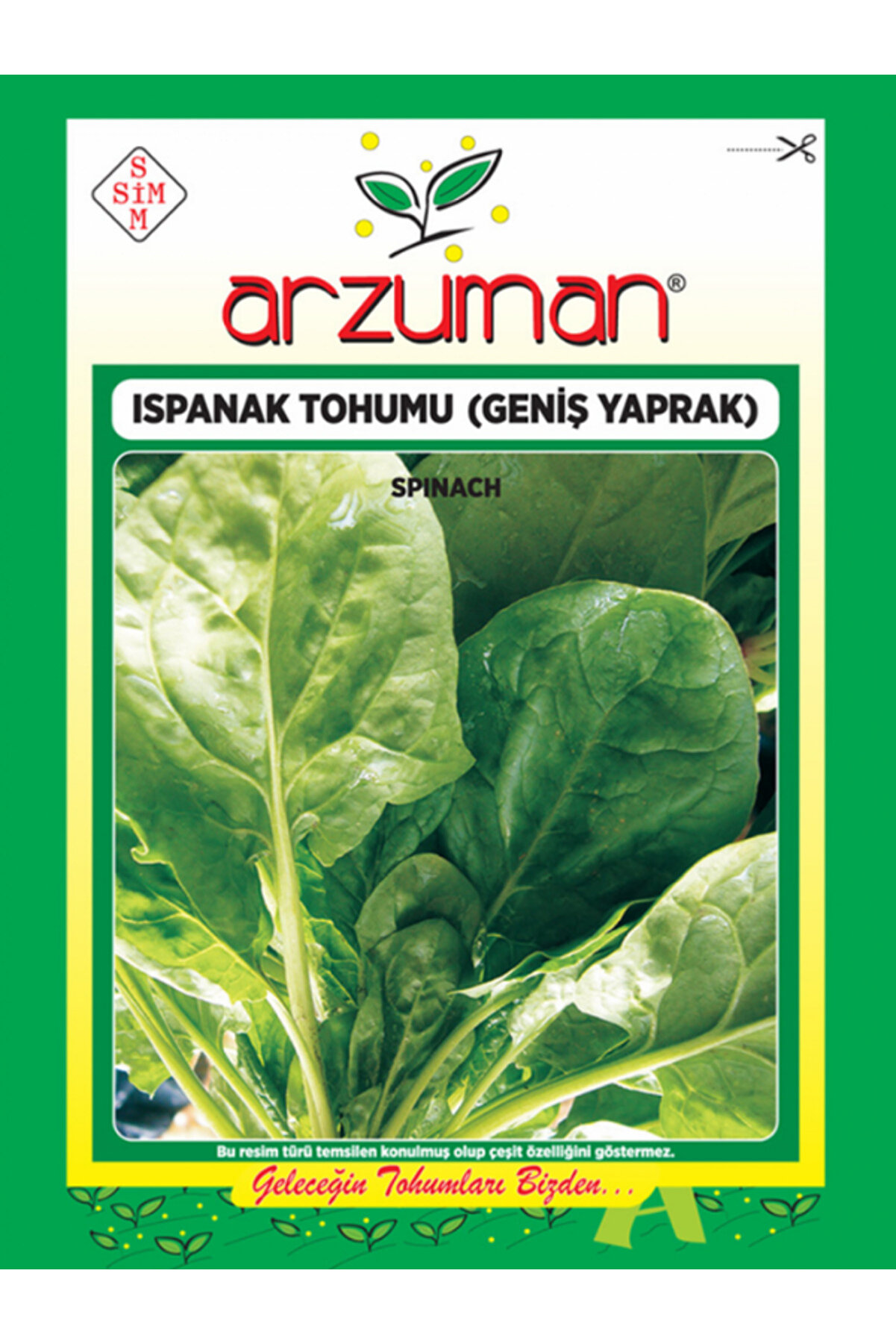 Ispanak Tohumu (Geni̇ş Yaprak) 10Gr
