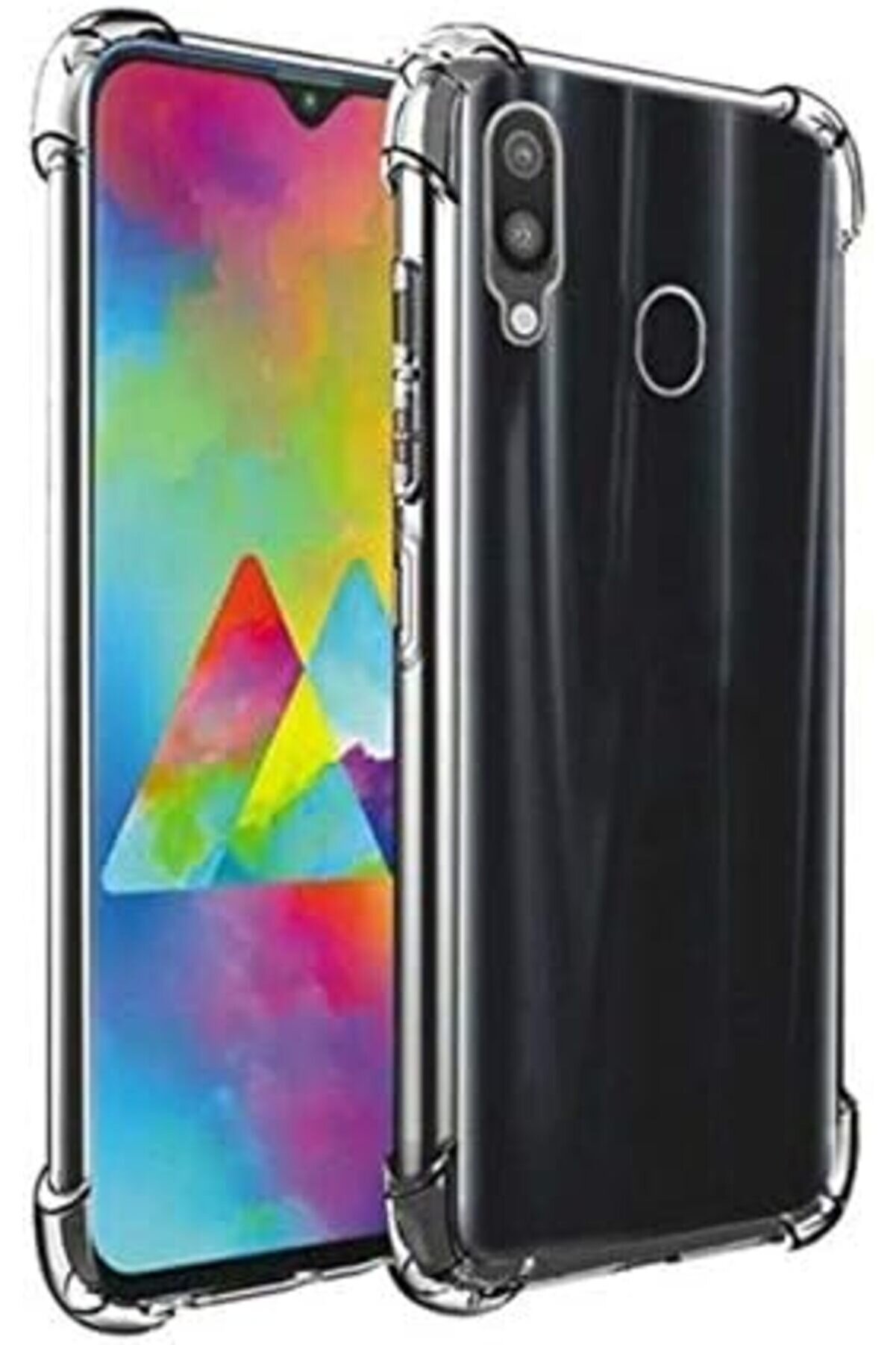 Polysi̇ght İleti̇şi̇m M20 Şeffaf Ai̇rbag Köşe Korumalı Si̇li̇kon Kılıf Trendzap 467437