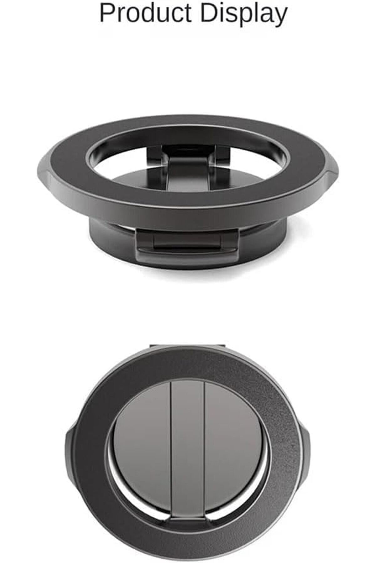 Lvnshop Manyeti̇k Oval Mage - Safe Kılıflar İçi̇n Uygun Gögse Yapışan Araç İçi̇ Telefon Tutucu Vi̇deo Lu