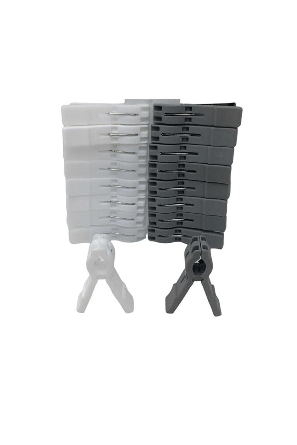 Go İthalat 18 Par&ccedil;a Doruk Plasti̇k Mandal (4457)