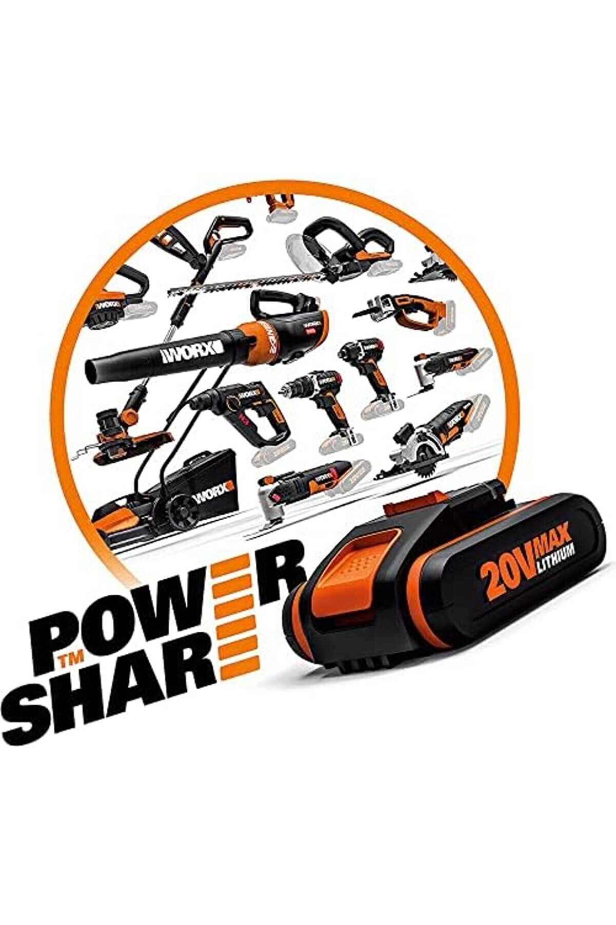 Goldbeam Wa3880 20Volt Li̇-İon Powershare Akü Şarj Ci̇hazı Buybri̇ght 1178227