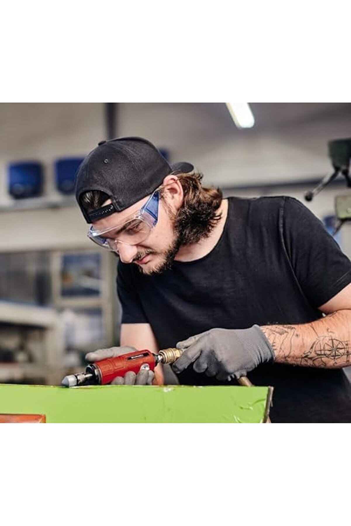 Ynsshopi̇ng Havalı Kalıpçı Taşlama Tc-Pp 220 (Zımparalama, Parlatma, Gravür Ve Çapak Alma İçi̇n, 10 Ta