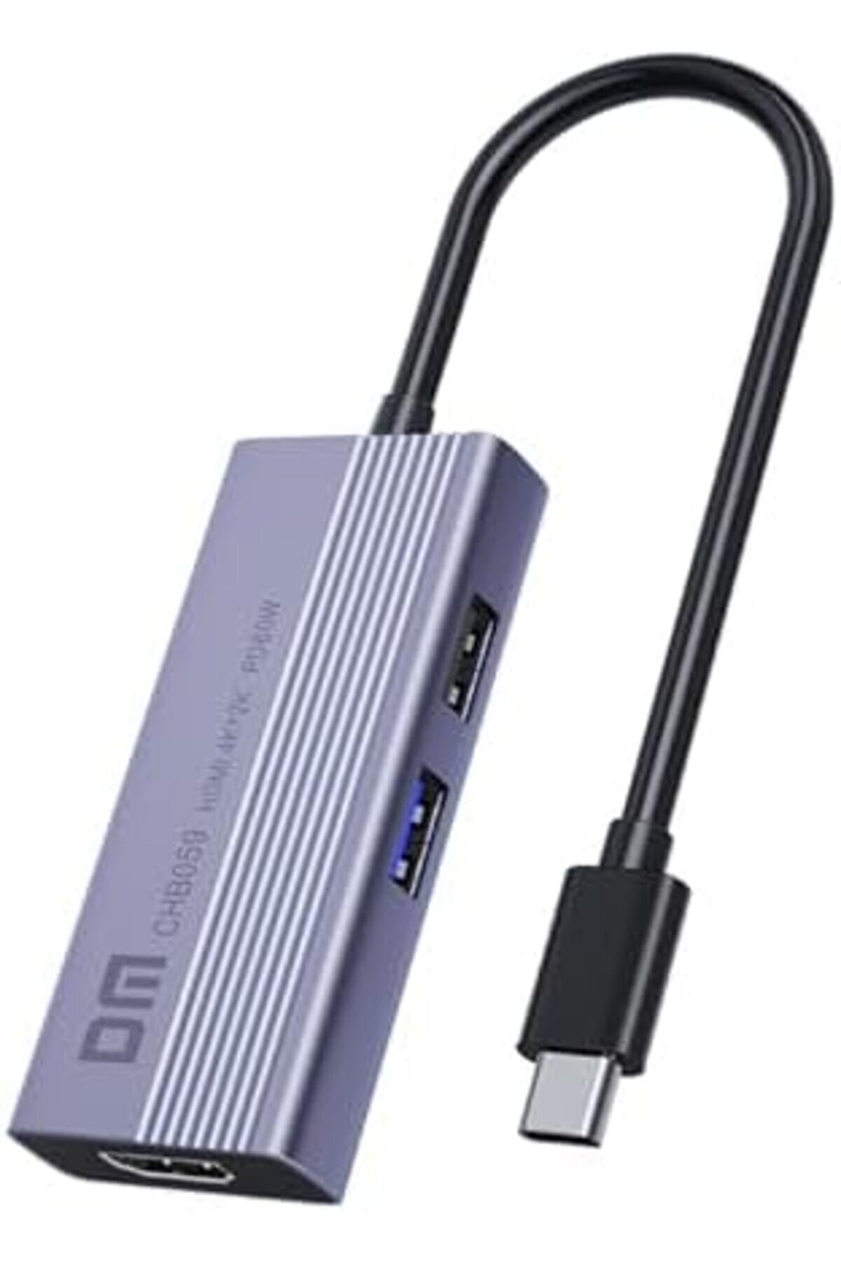 Chb059 Type-C To 4K Hdmı 2*Usb-A Pd 60W Sd Ve Mi̇cro Sd Kart Okuyucu Çoklayıcı Hub Srht 266450