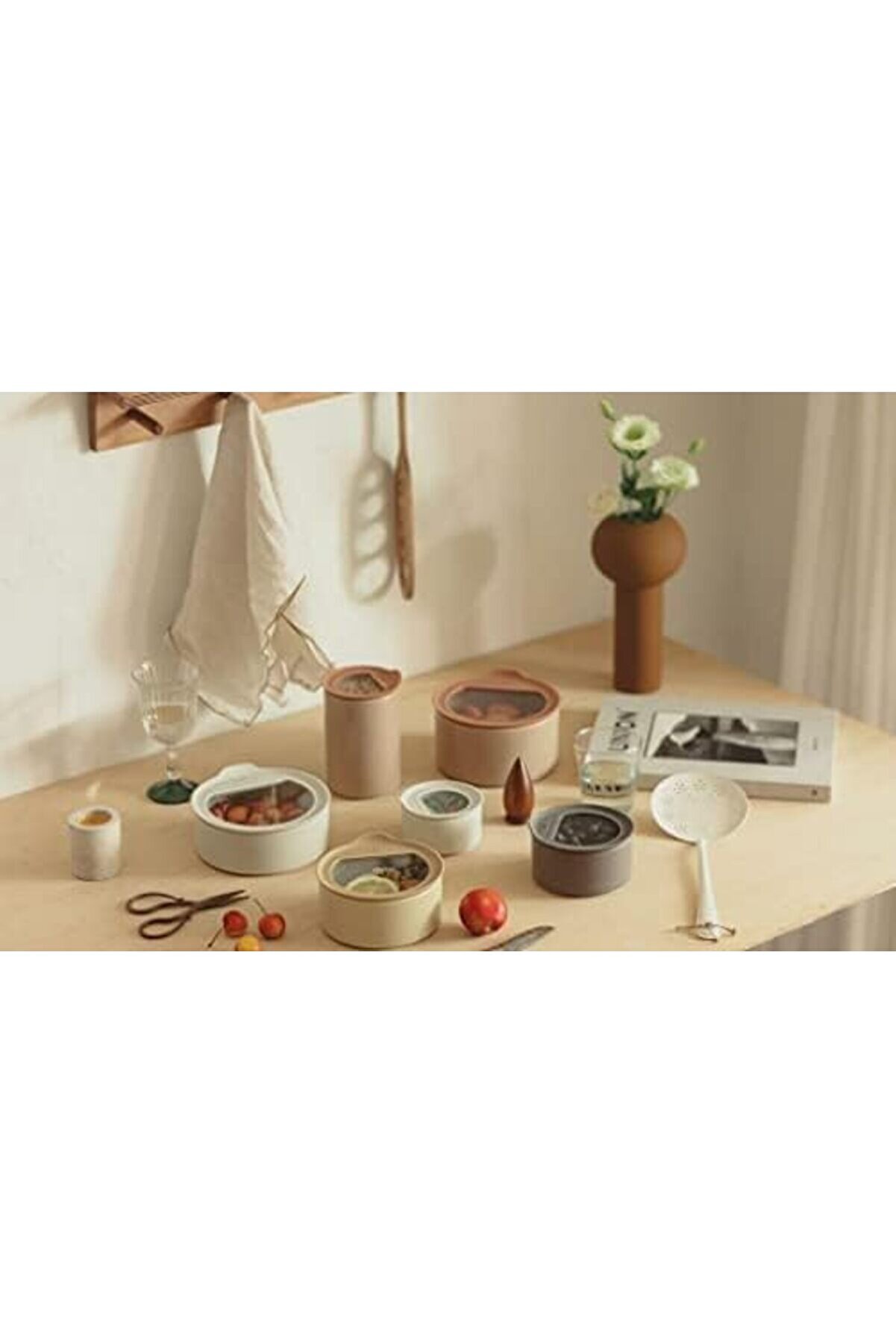 Modashi̇ne Fi̇ka One Serami̇k Saklama Kabı Gri̇ 200Ml D-Neone020-07 Modavi̇be 1154065