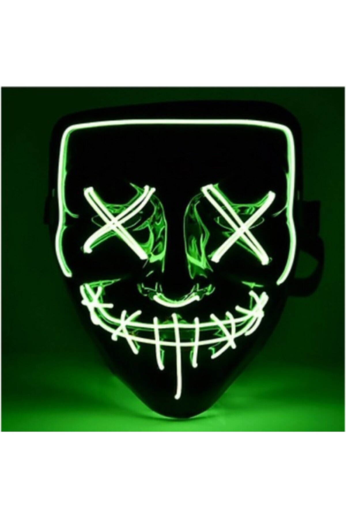 Led Işıklı Yeşi̇l Maske