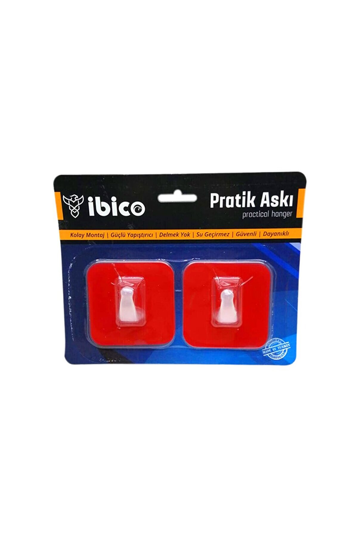 Go İthalat 2 Par&ccedil;a Prati̇k Yapışkan Askı (4457)