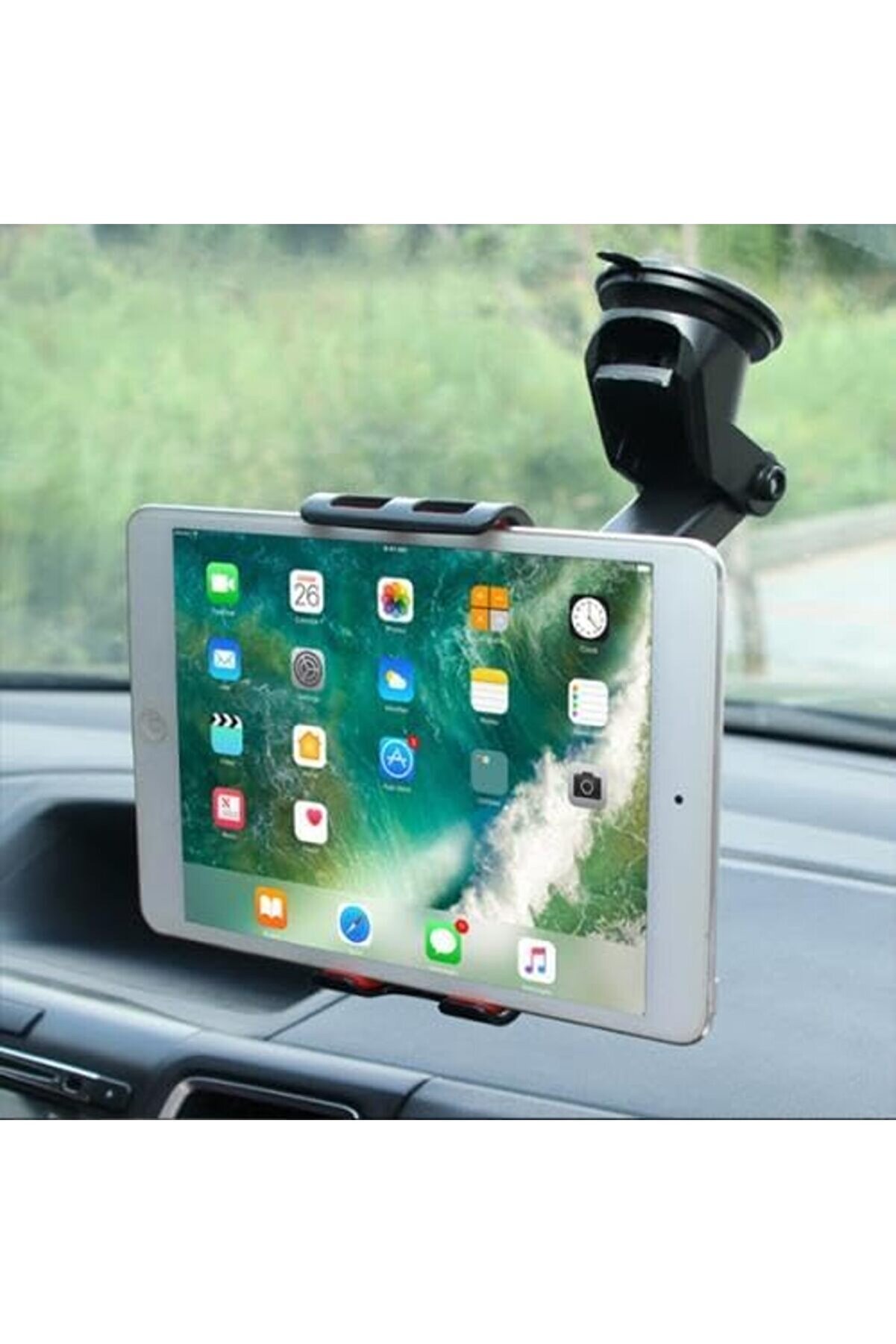 Ynsshopi̇ng Teleskopi̇k Araç Tablet Tutucu Araç Telefon Tutucu Torpi̇do Üzeri̇ Yapışan Araç Tablet Tutuc